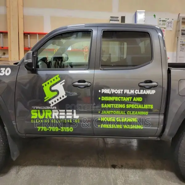 Business Vehicle Lettering