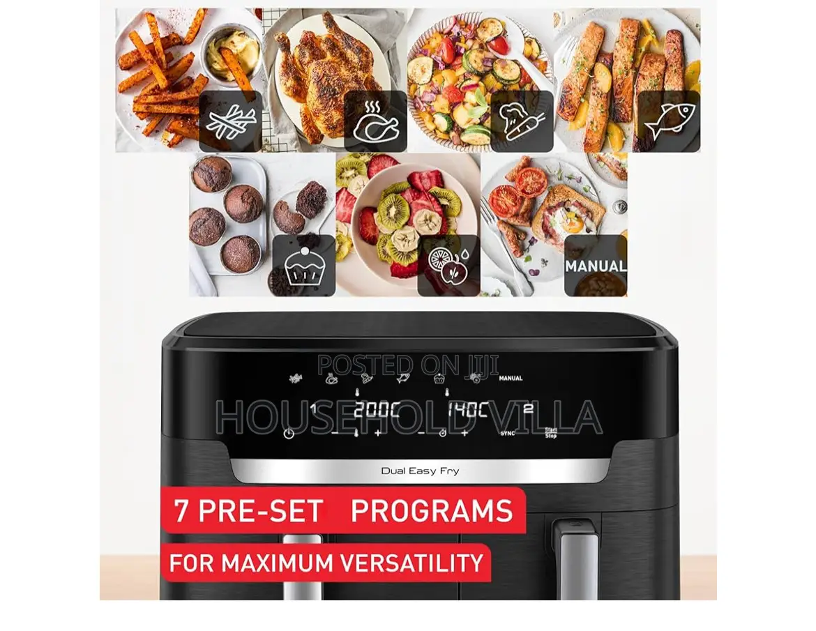 Tefal Dual Easy Fry 8.3l Air Fryer