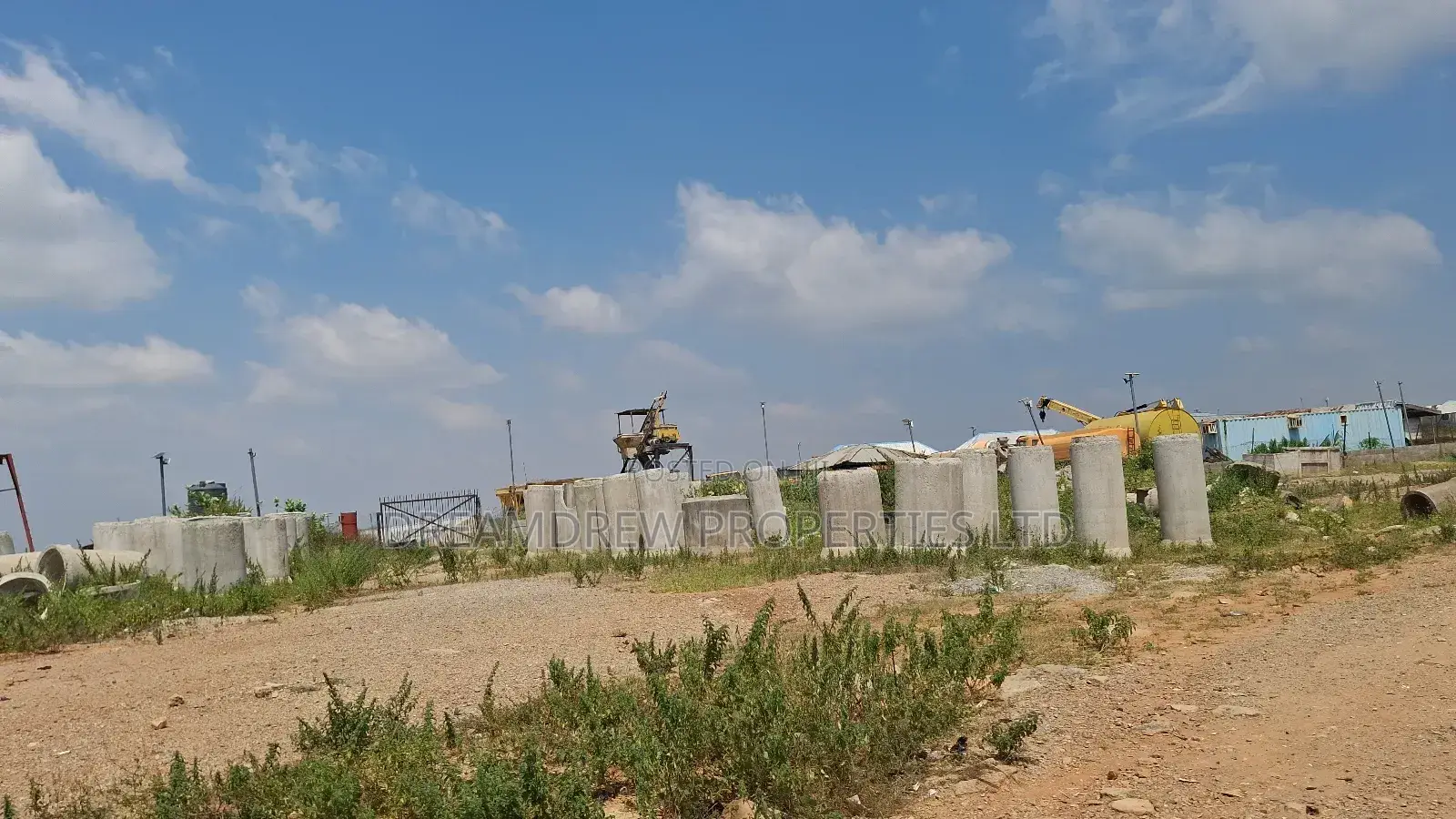 A Direct Fcda C of O Land With Construction Ongoing at Apo Wassa