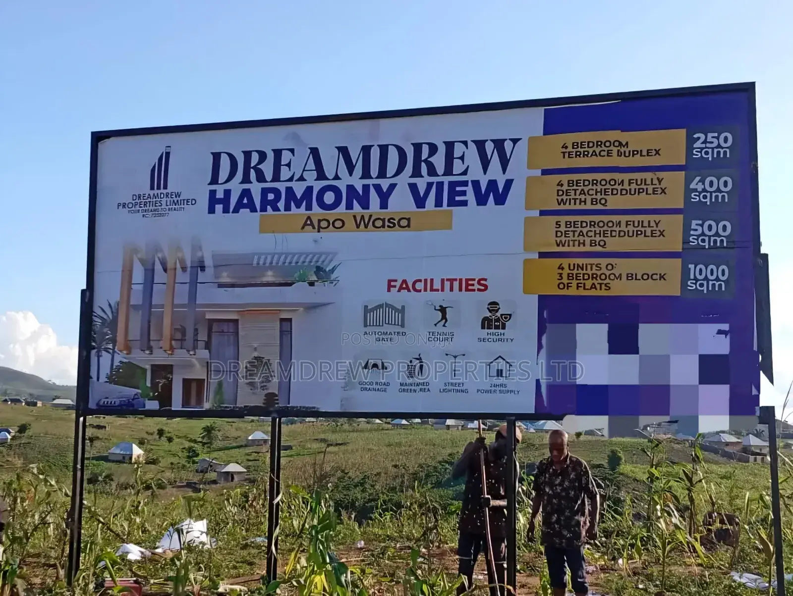 A Direct Fcda C of O Land With Construction Ongoing at Apo Wassa