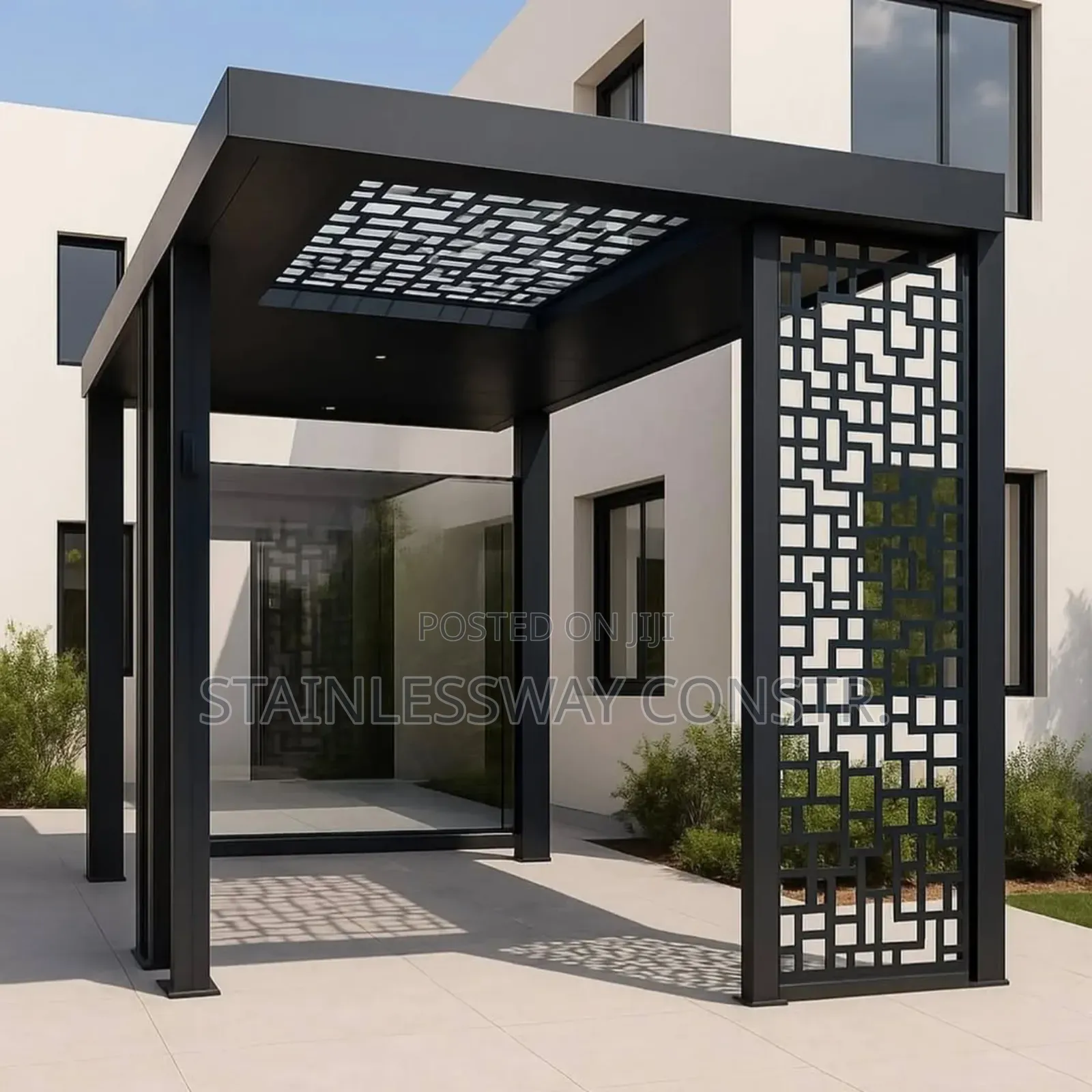 Elegant Outdoor Pergola