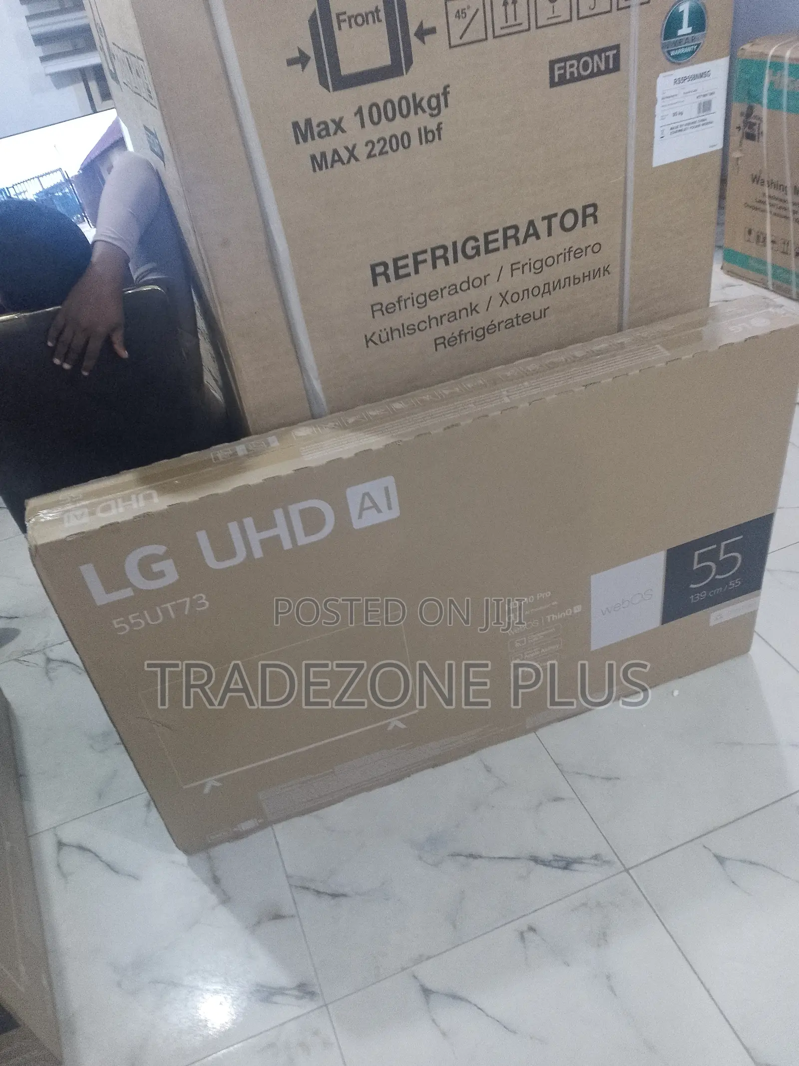 Lg 55” Uhd Smart Tv — Sleek Design + Real Quality