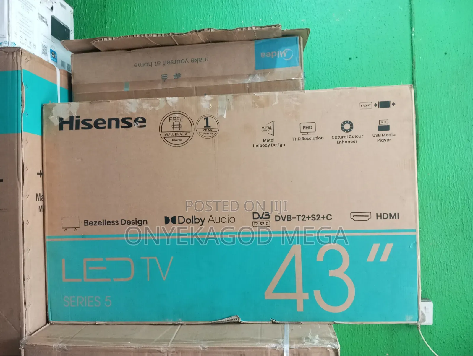 Hisense Let 43inches Television