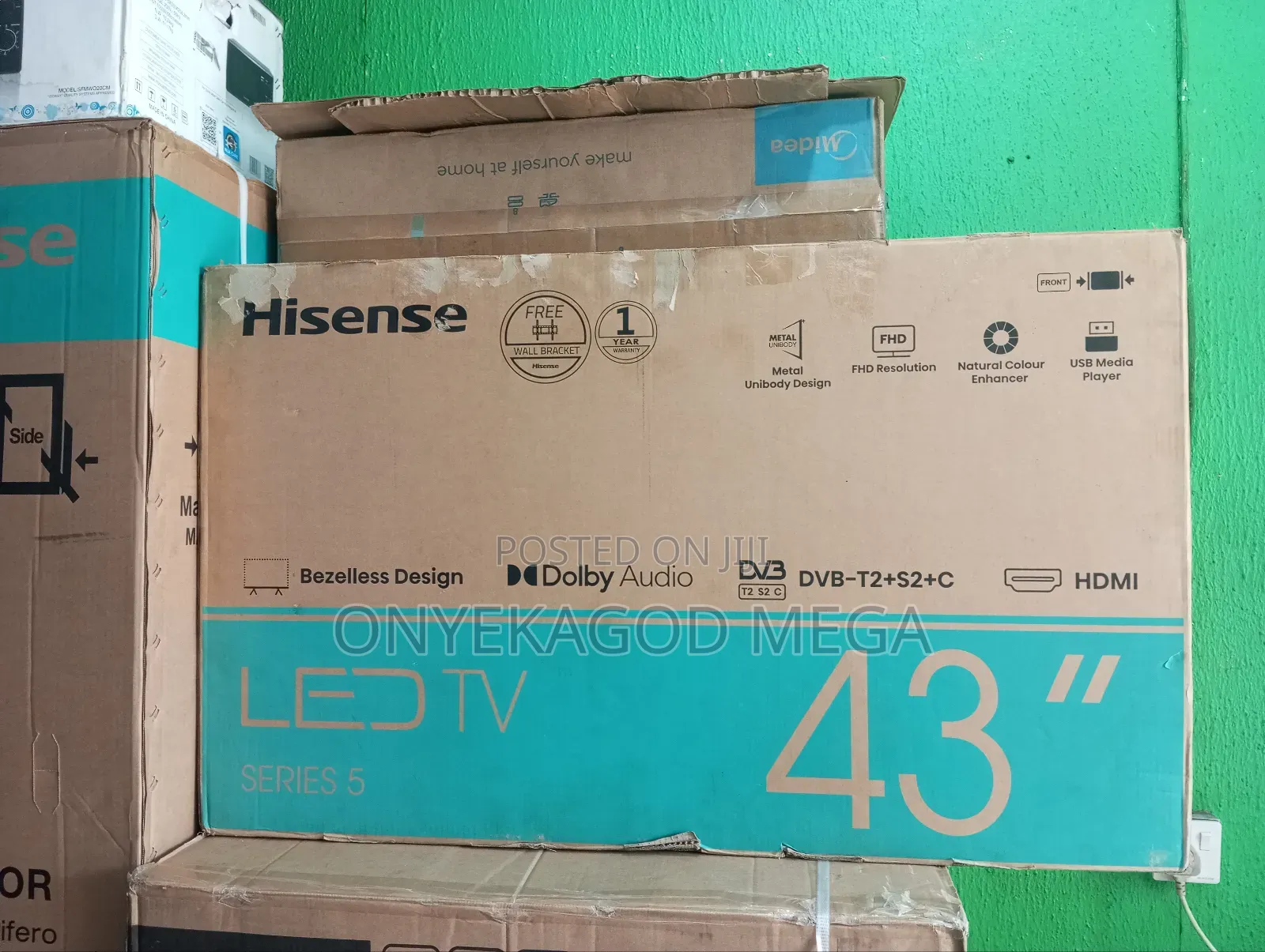 Hisense Let 43inches Television