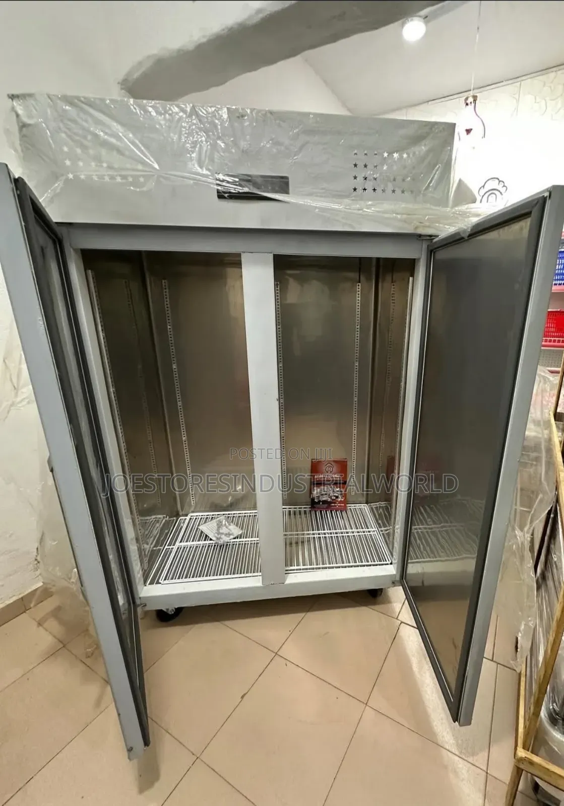 Double Doors Industrial Freezer