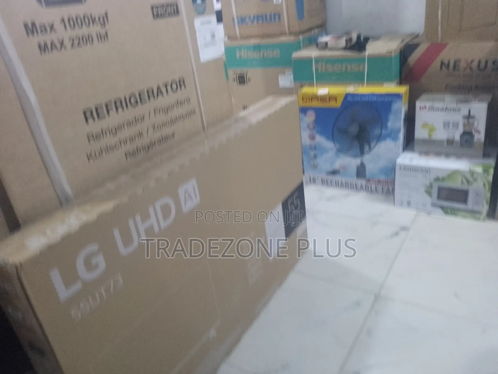Lg 55” Uhd Smart Tv — Great Picture, Great Sound