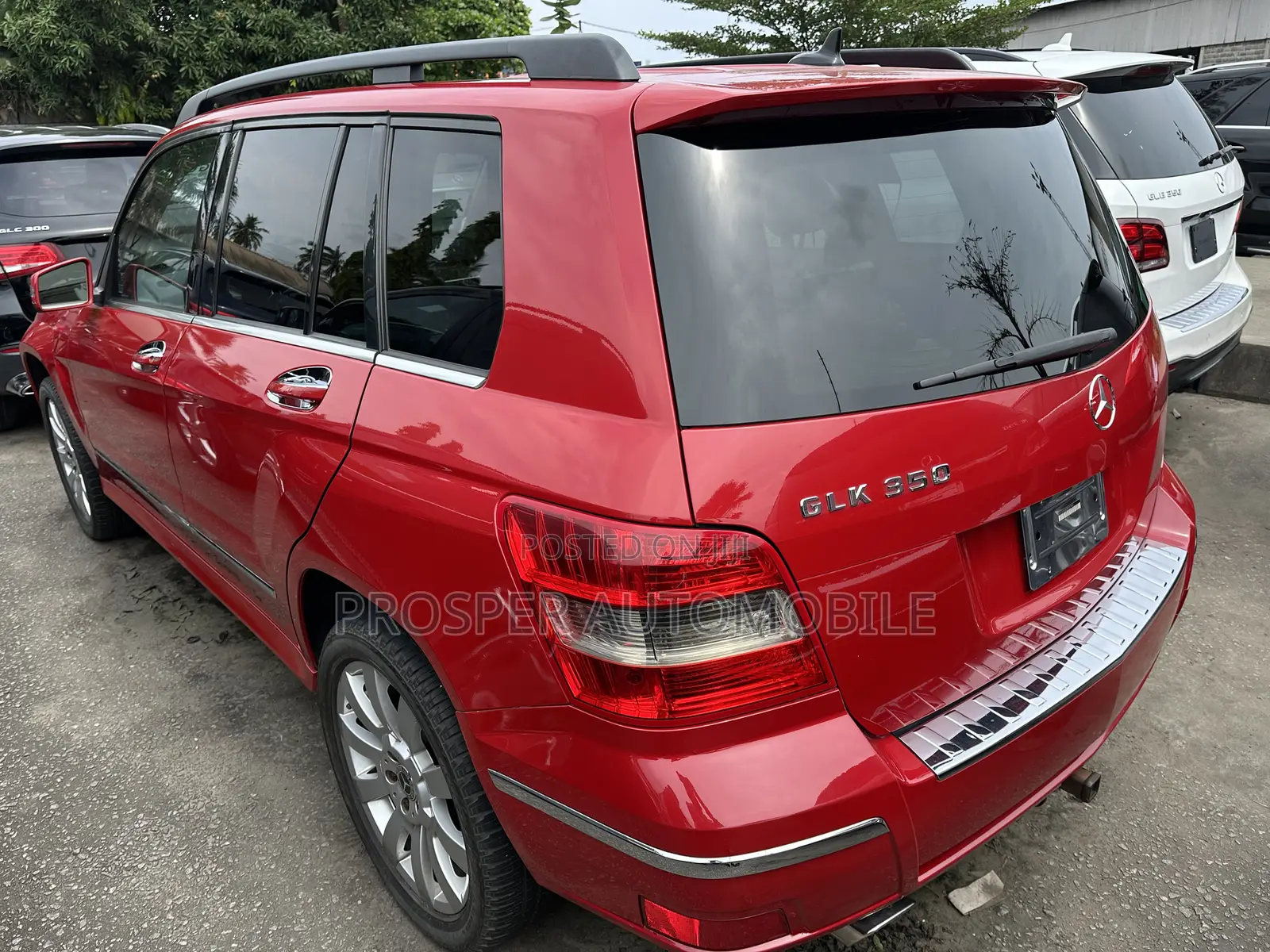 Mercedes-Benz GLK-Class 350 4MATIC 2011 Red