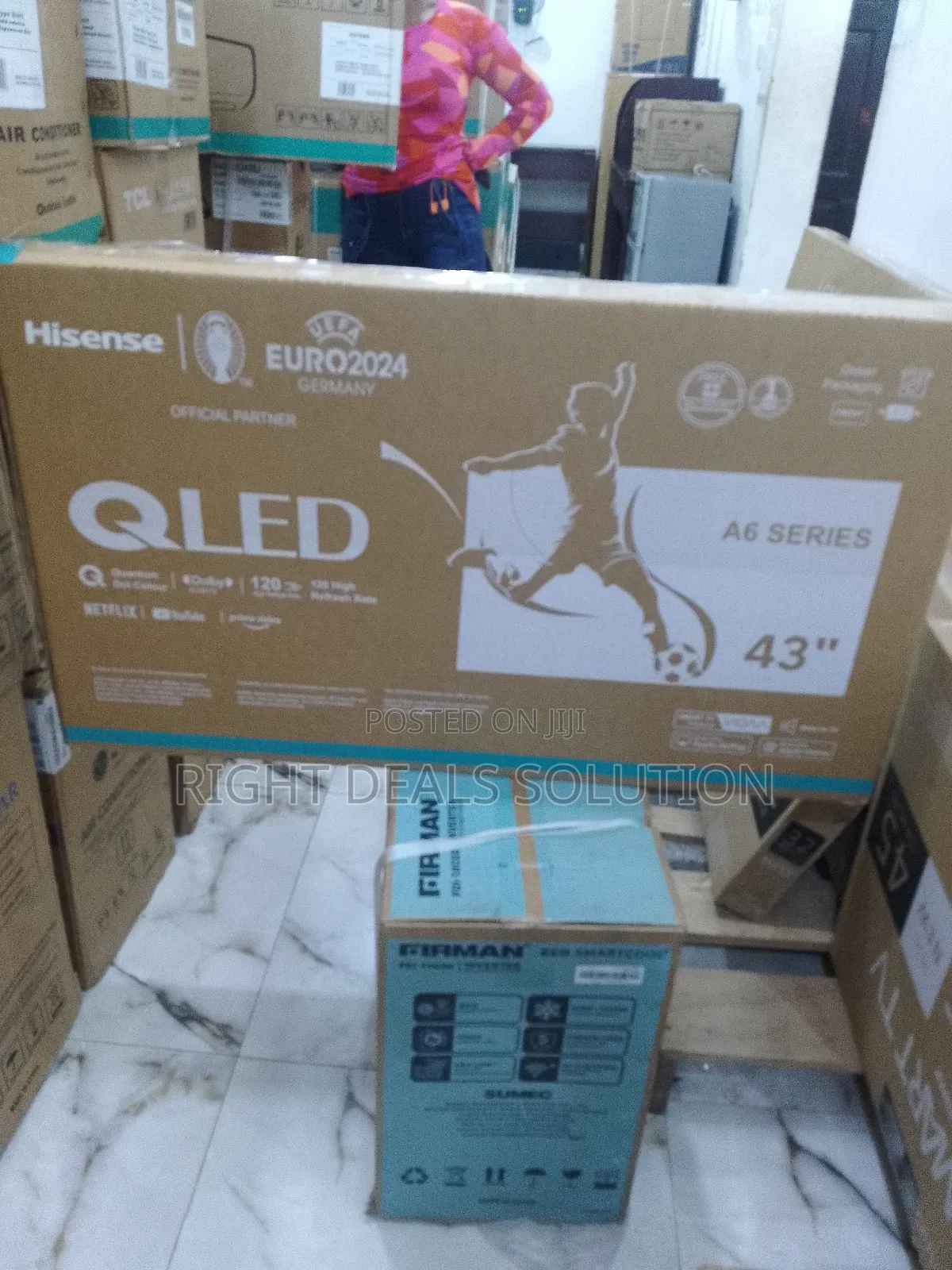 Hisense 43-Inch Android Smart Tv – Google Tv Enabled