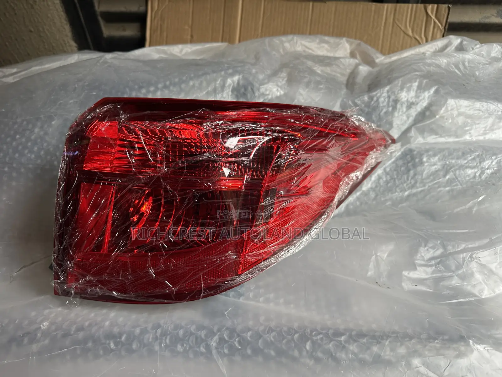 Toyota Corolla 2018 Tail Light/ Rear Lights