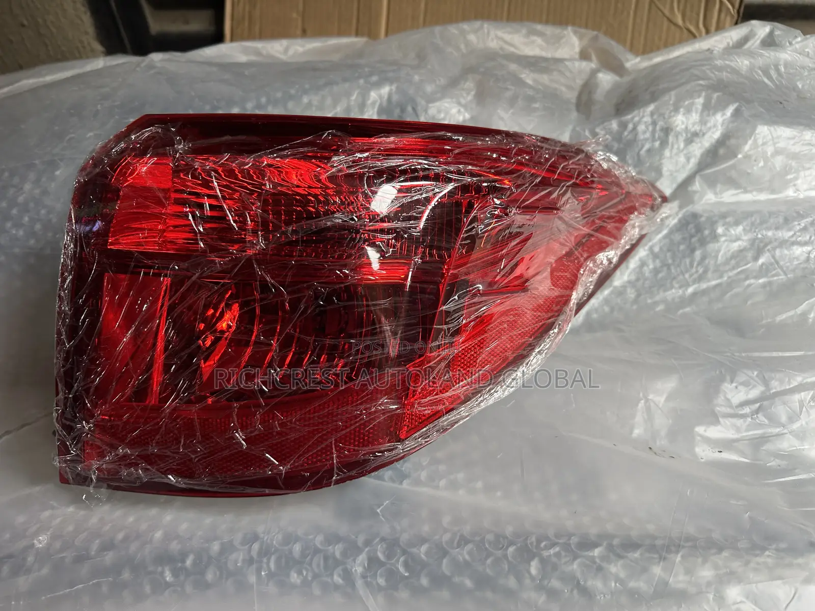 Toyota Corolla 2018 Tail Light/ Rear Lights