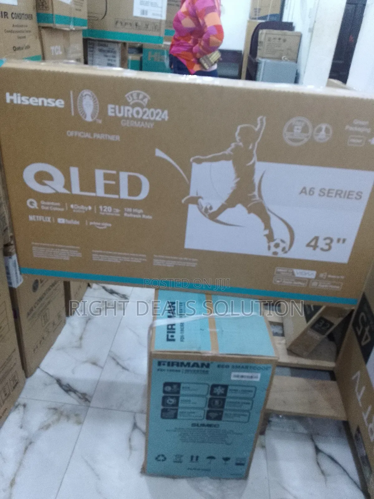 Hisense 43-Inch Android Smart Tv – Google Tv Enabled