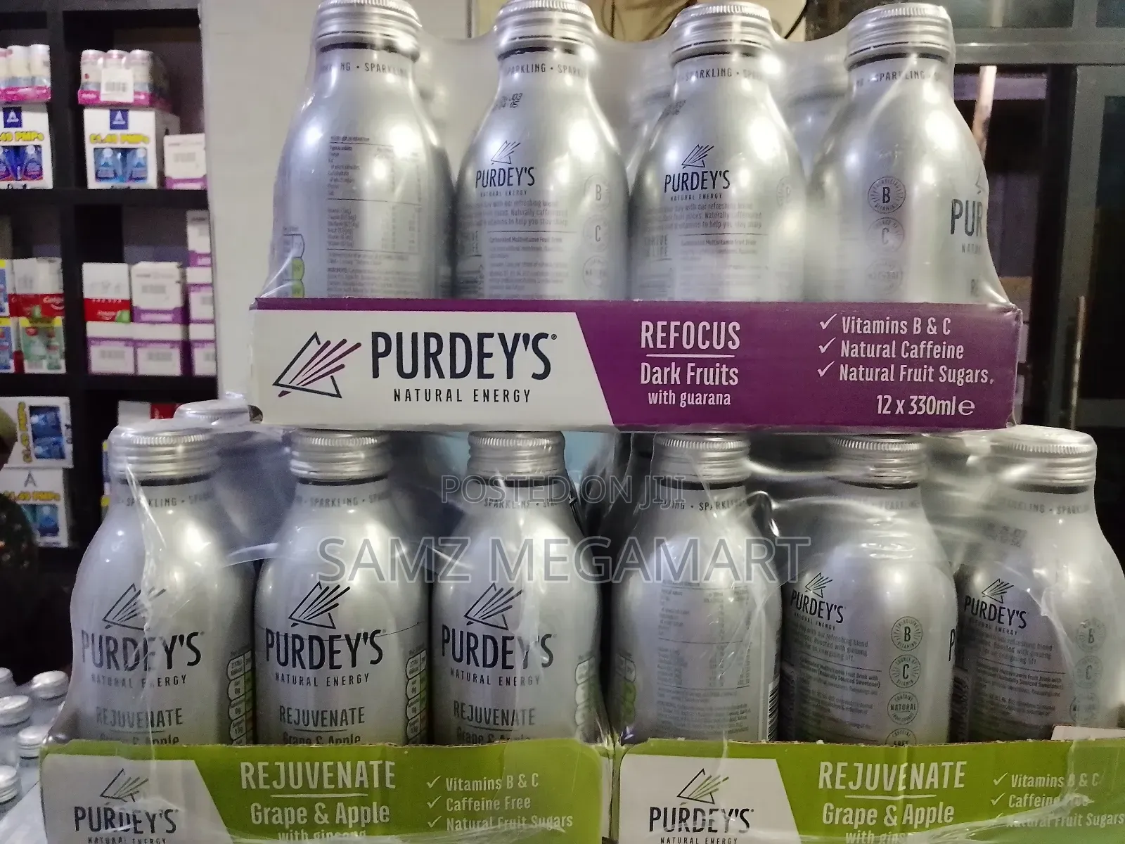 Purdeys Natural Energy Drink 12x330ml