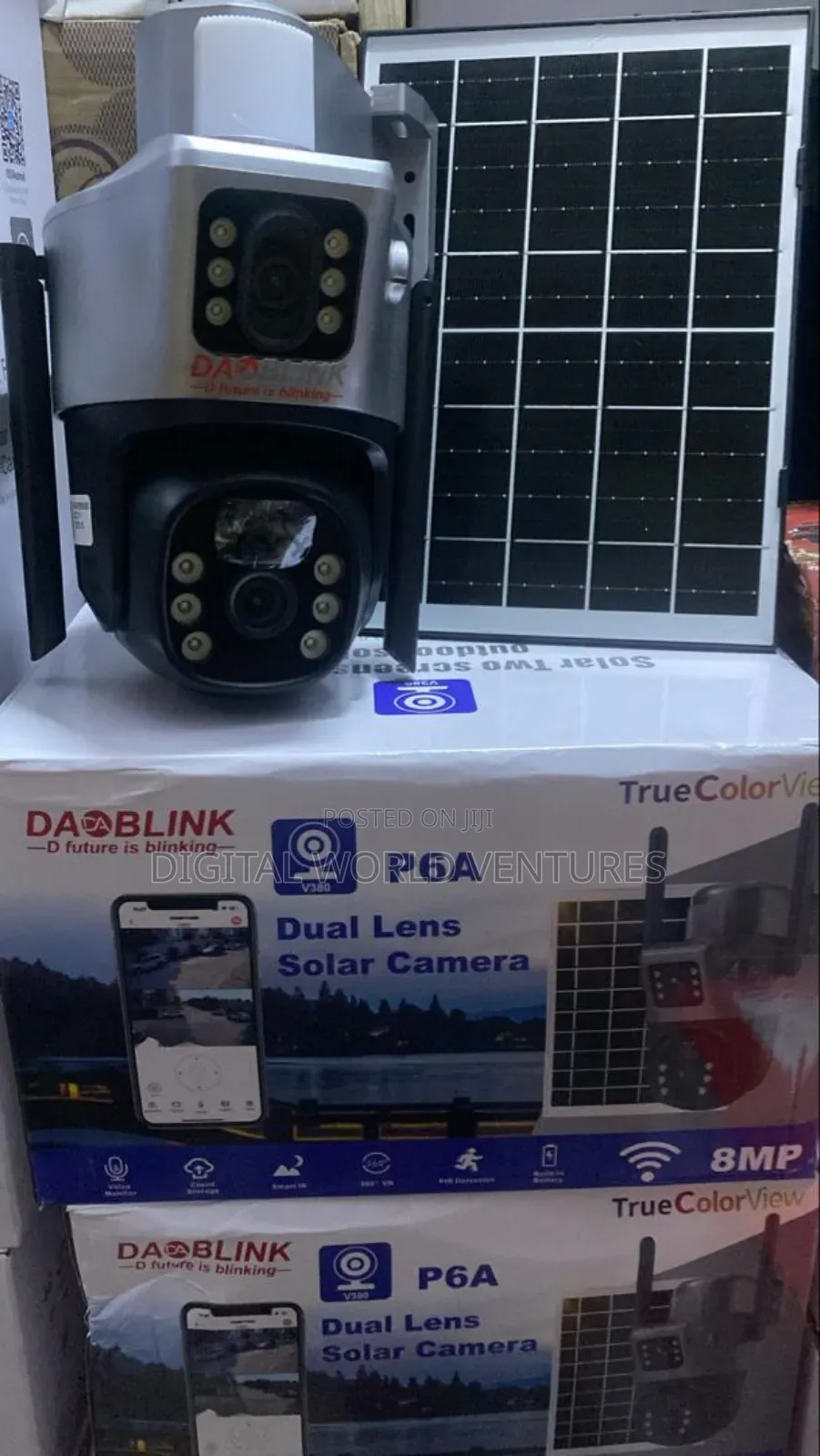 Wireless Wifi Double Lense V380 Camera