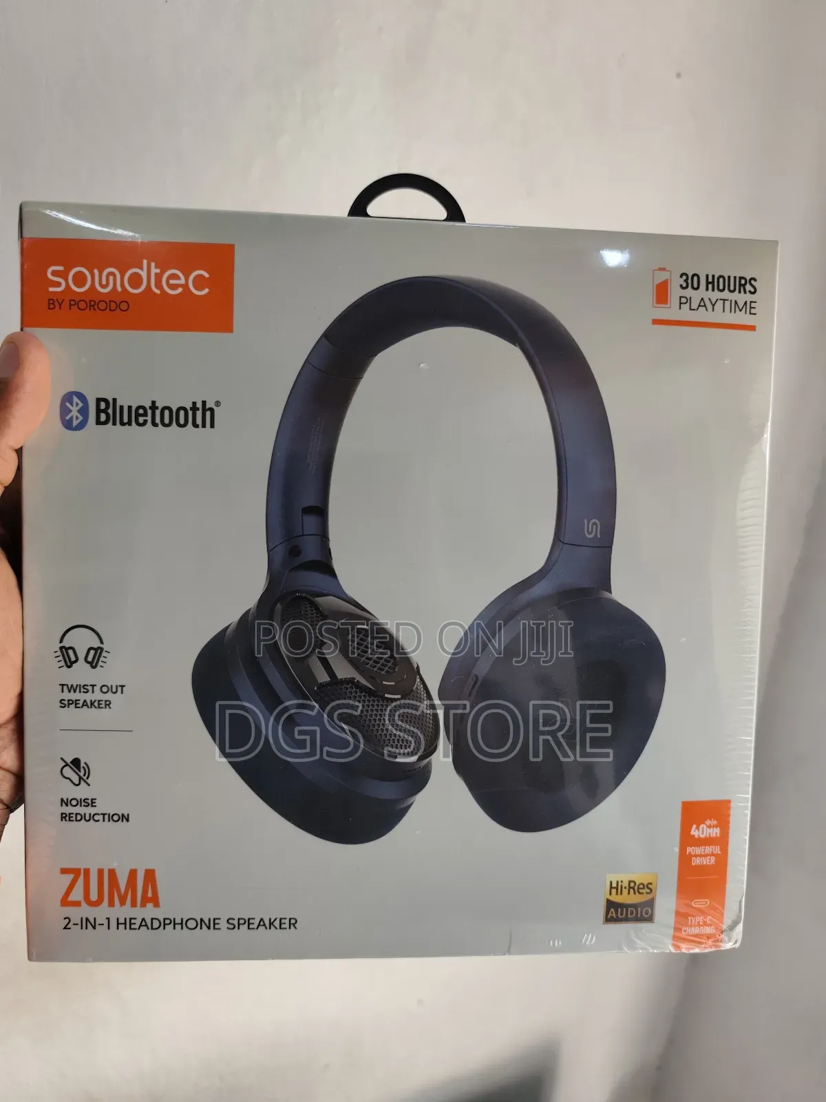 Porodo Sondtec Zuma 2in1 Bluetooth Headphone