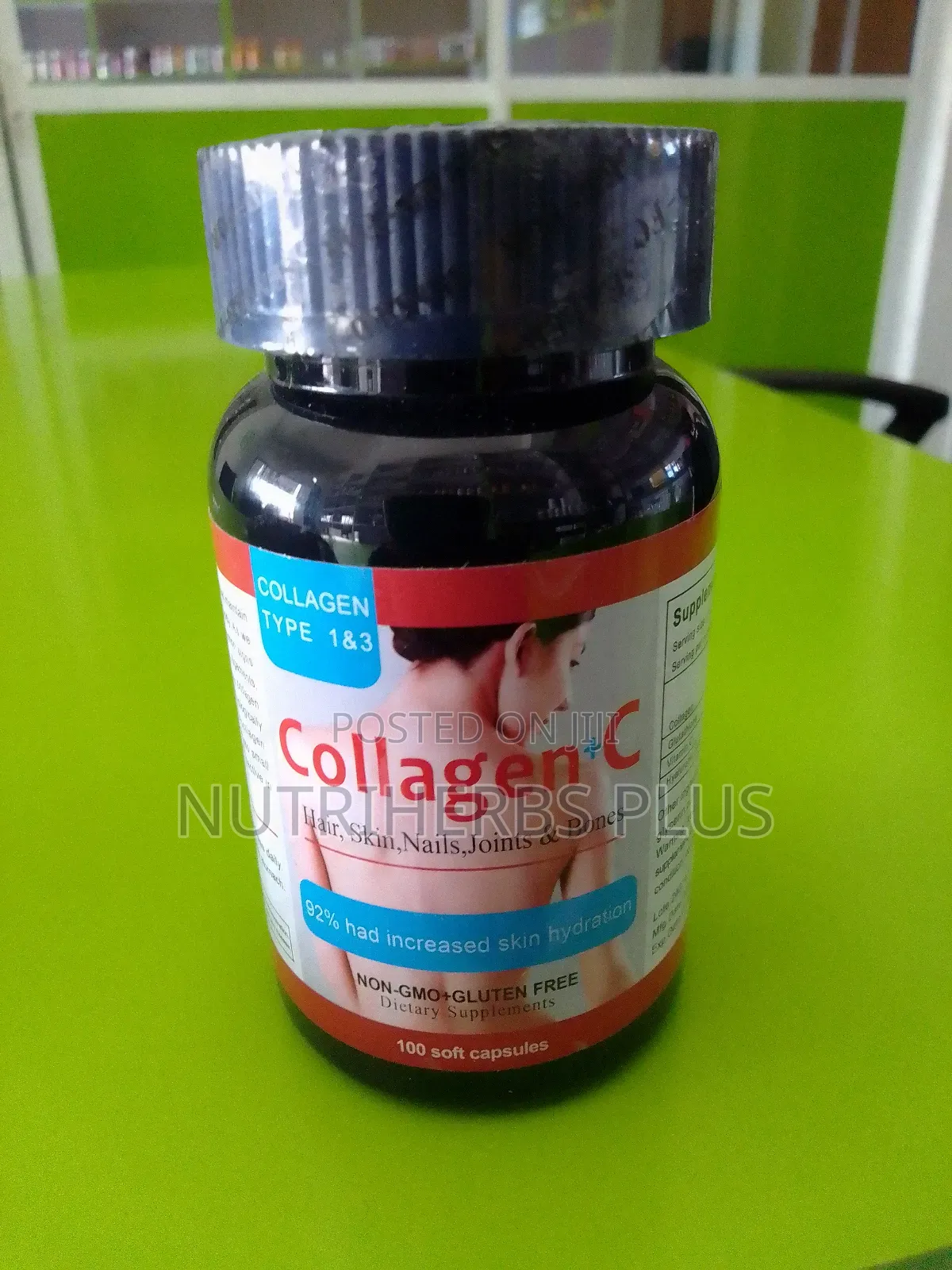 Collagen + C : For Hair,Skin,Nails, Joints and Bones