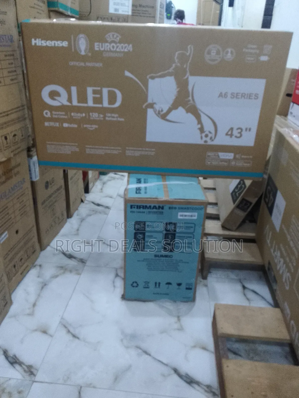 Hisense 43" Led Smart Tv With Smart Home Integration
