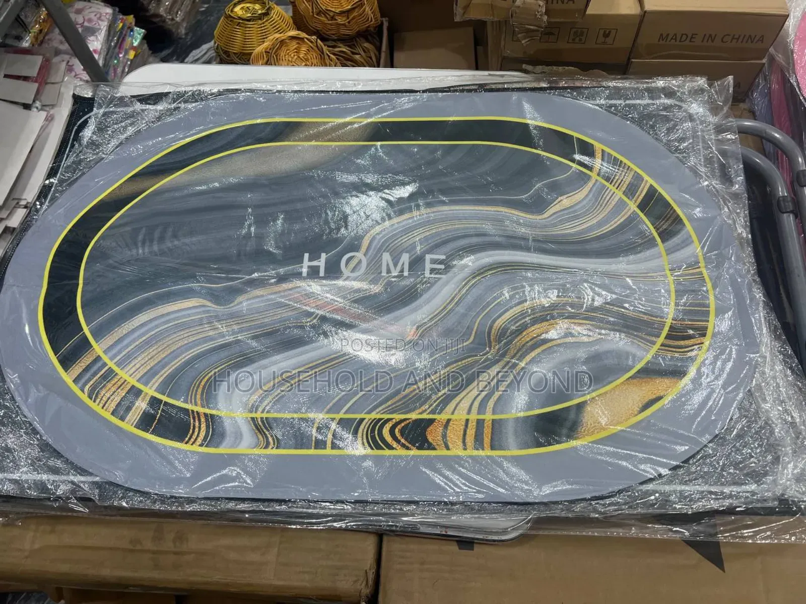 Oval Shape Super Absorbent Bathroom Antislip Mat
50cm X 80cm