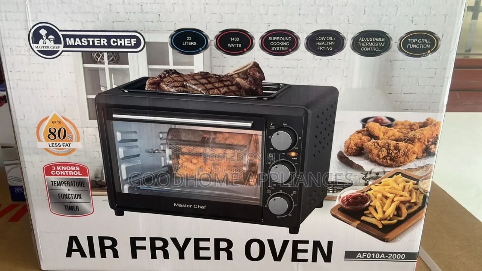 Masterchef Air Fryer Oven