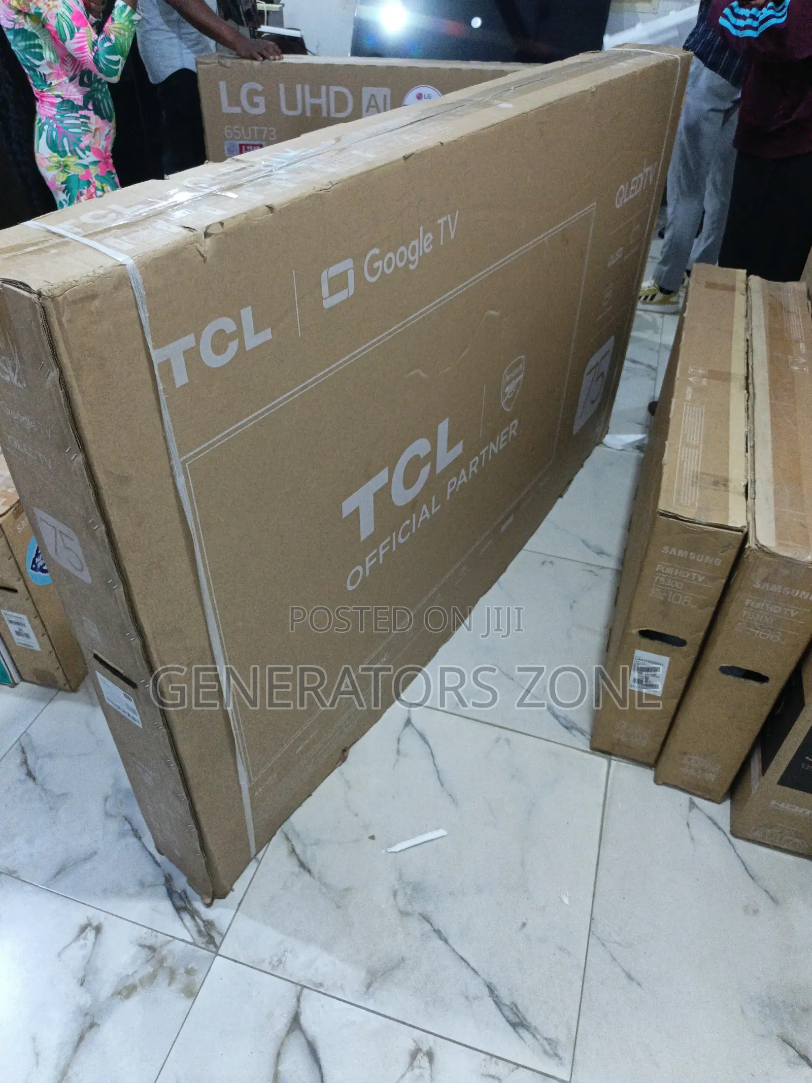 TCL 75p7k 75” Smart Qled Tv – High Clarity Display