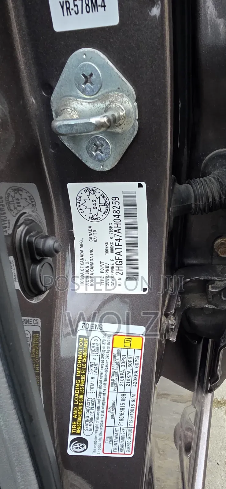 Honda Civic EX-L Sedan 2010 Gray
