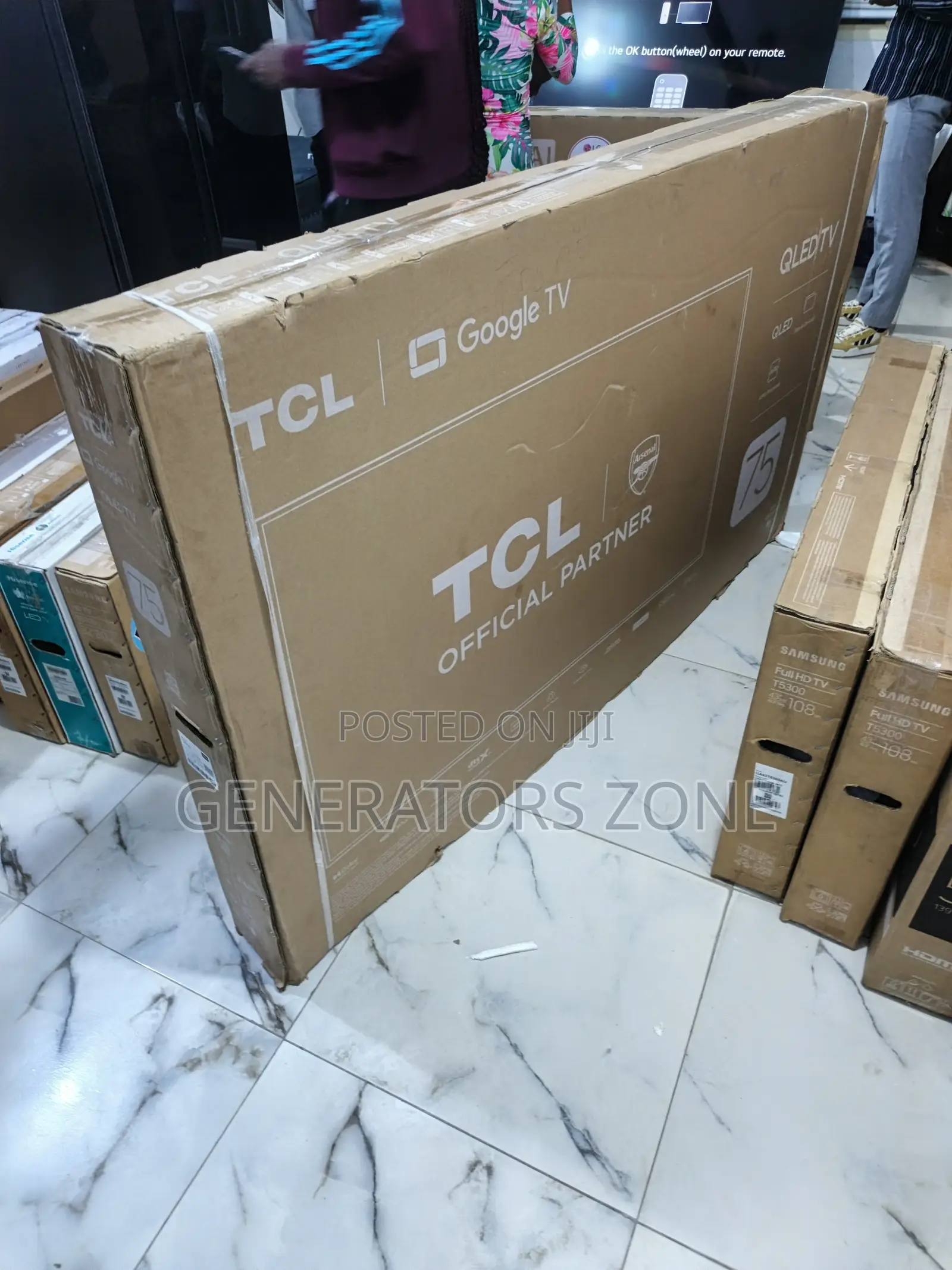 TCL 75 Inch 75p7k Qled – Immersive Visual Experience