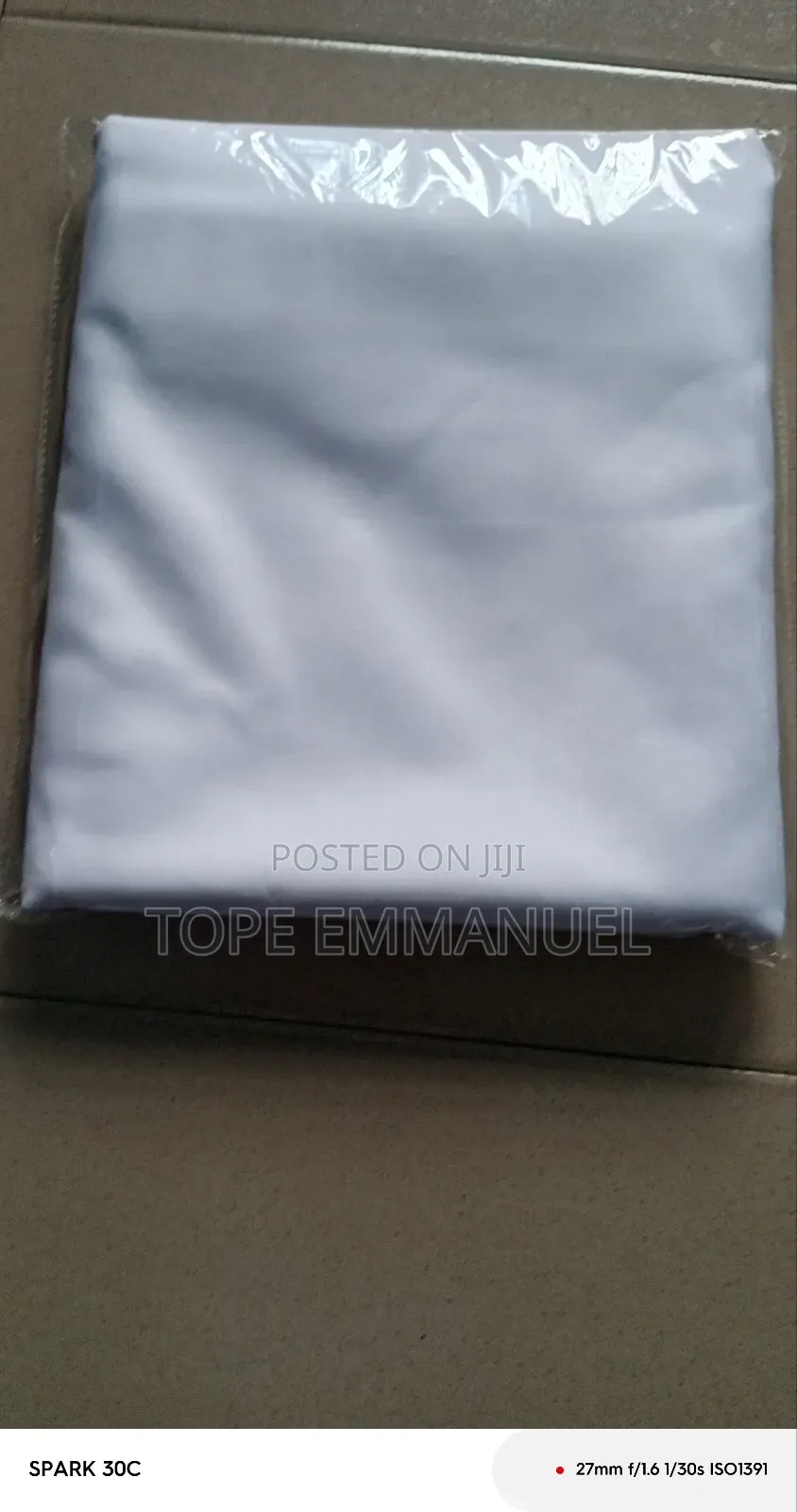 Quality White Italian 7star Cashmere Super Wool Senator Material 4 Ya
