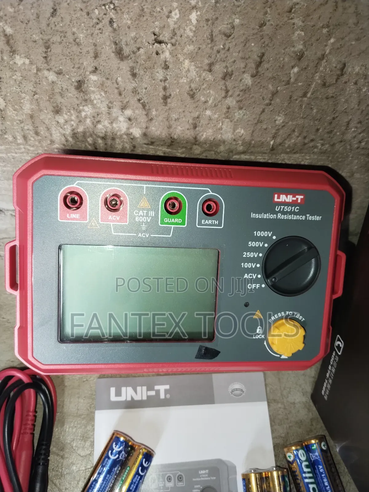 Insulation Tester Ut501c