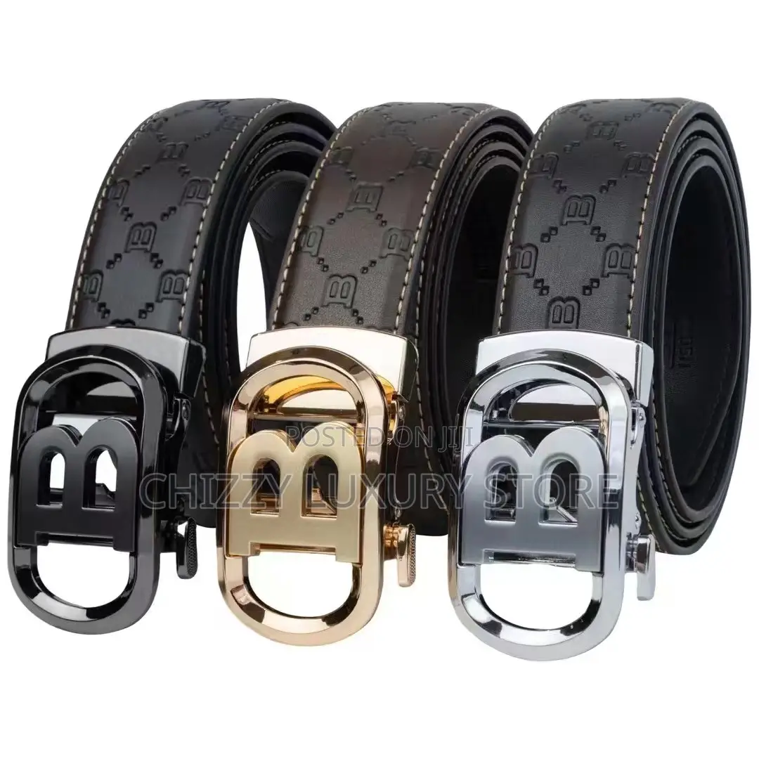 High Quality Luxury Men Genuine Leather Belt