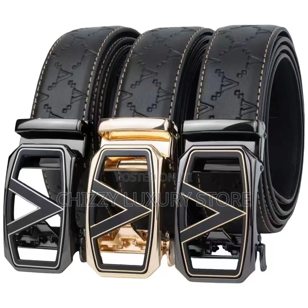 High Quality Luxury Men Genuine Leather Belt