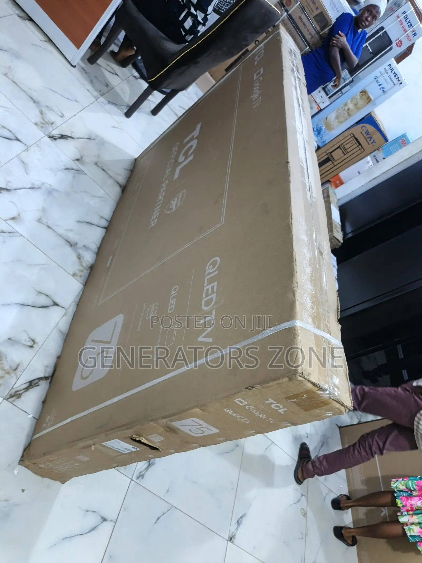 TCL 75 Inch Qled Tv (75p7k) – High Brightness Display