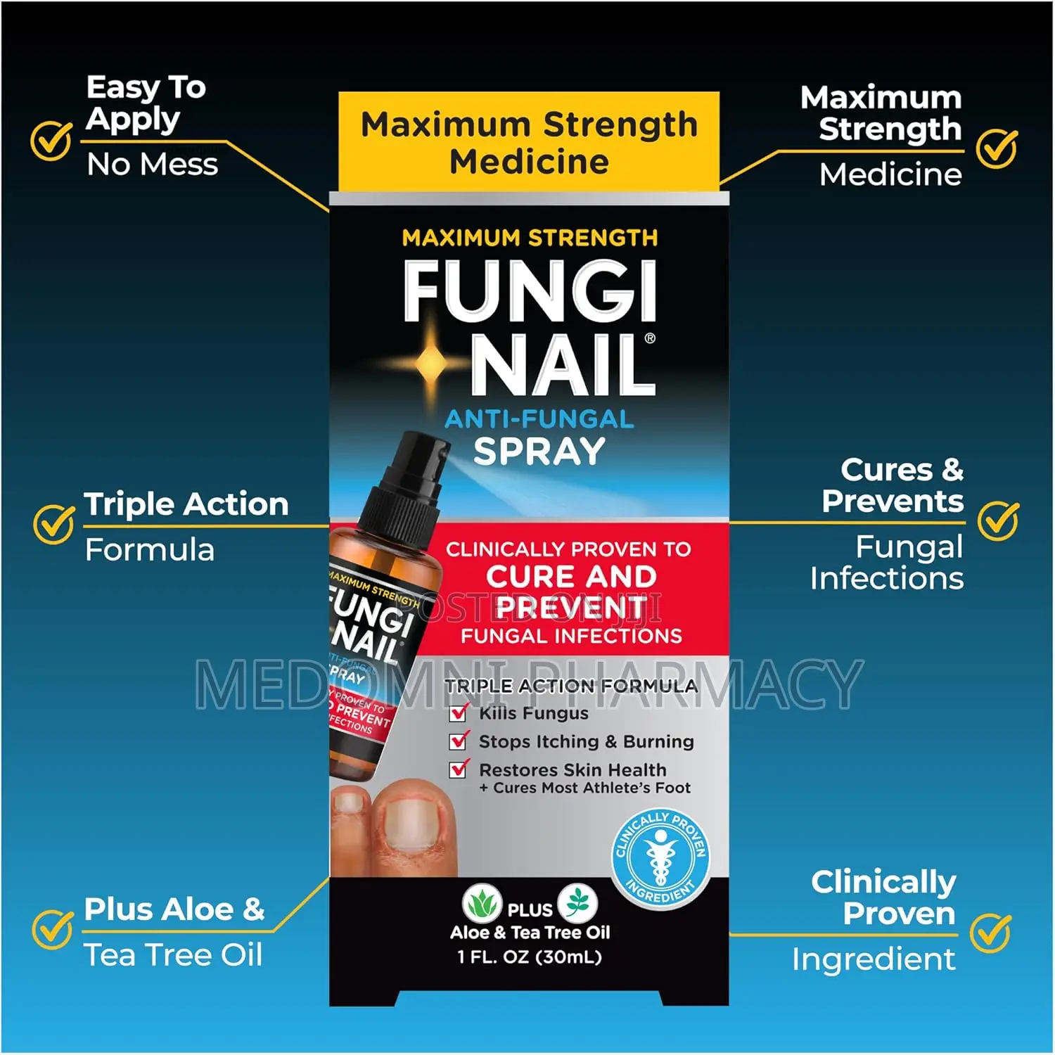 Fungi-Nail Anti-Fungal Foot Spray 1oz –