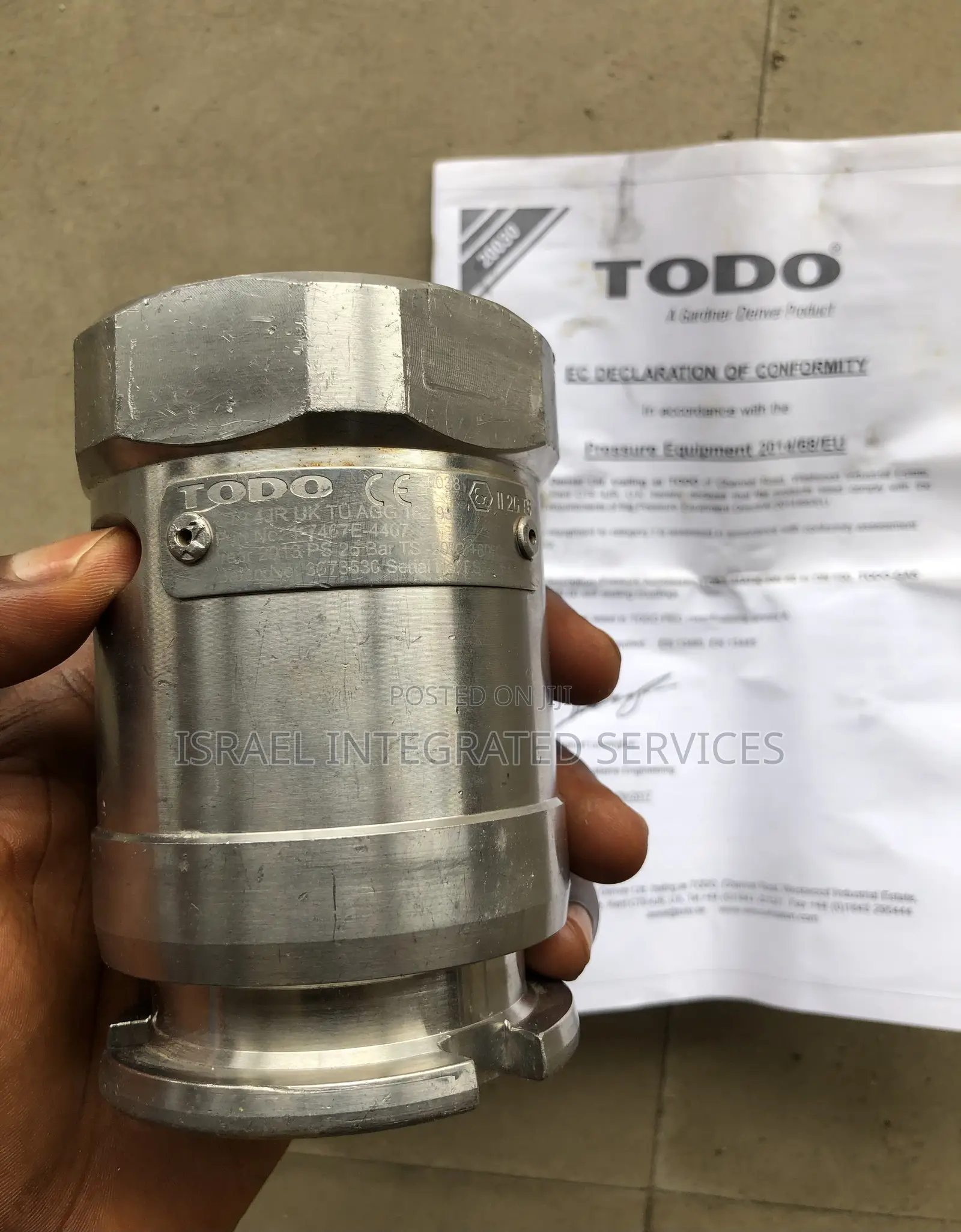 Todo Matic Coupling 2inches Stainless Steel
