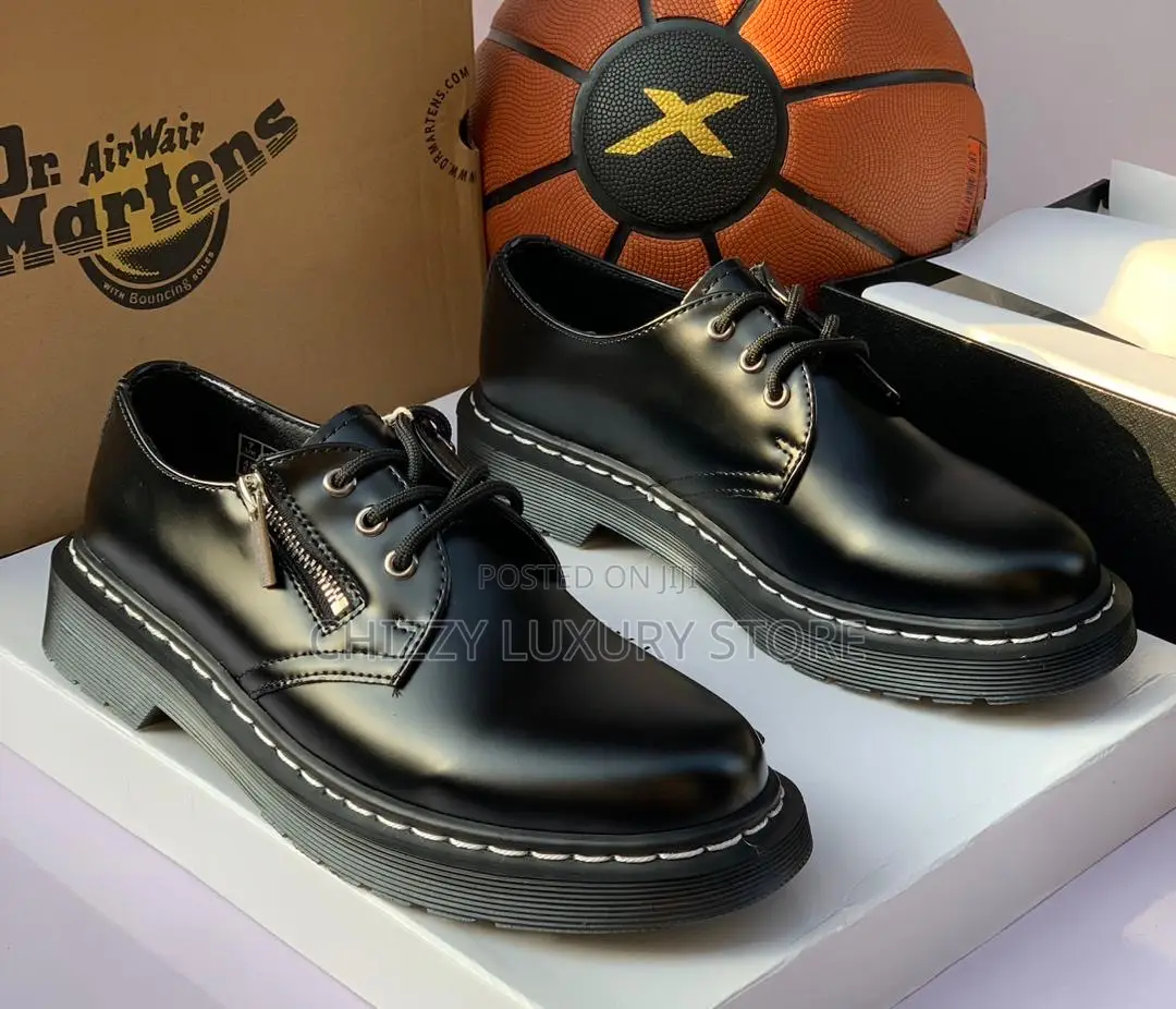 Dr Martens Quality Luxury Men Genuine Leather Shoe