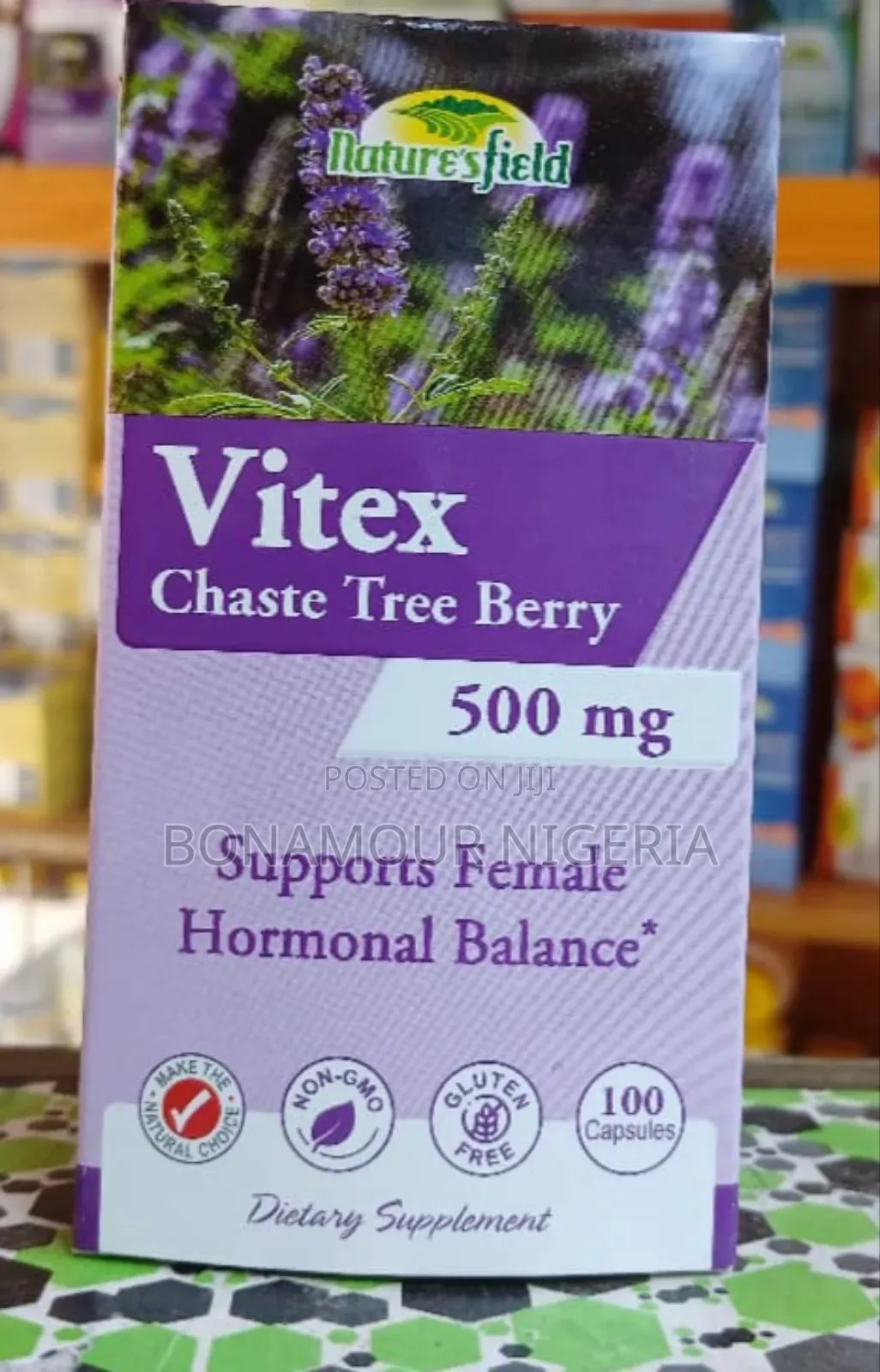 Nature'sfield Vitex Chaste Berry 500mg X 100 Caps