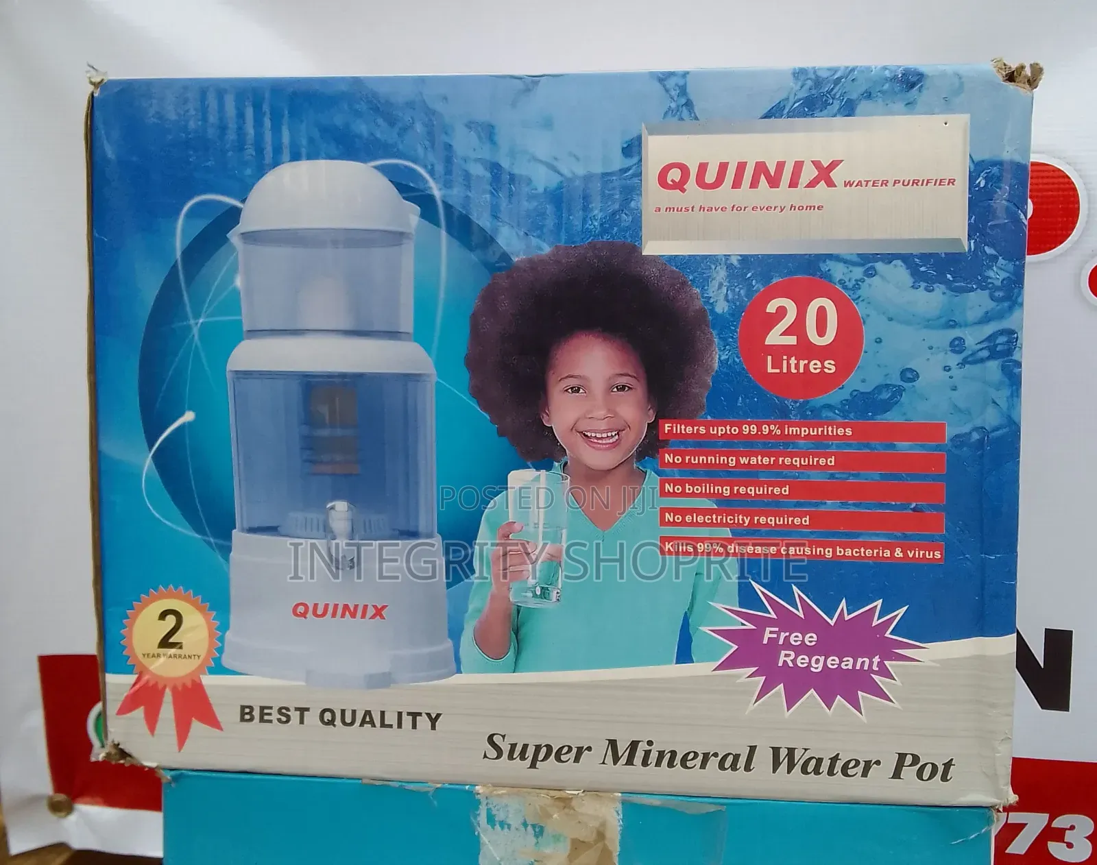 Quinix Water Alkaline Purifier 20litre
