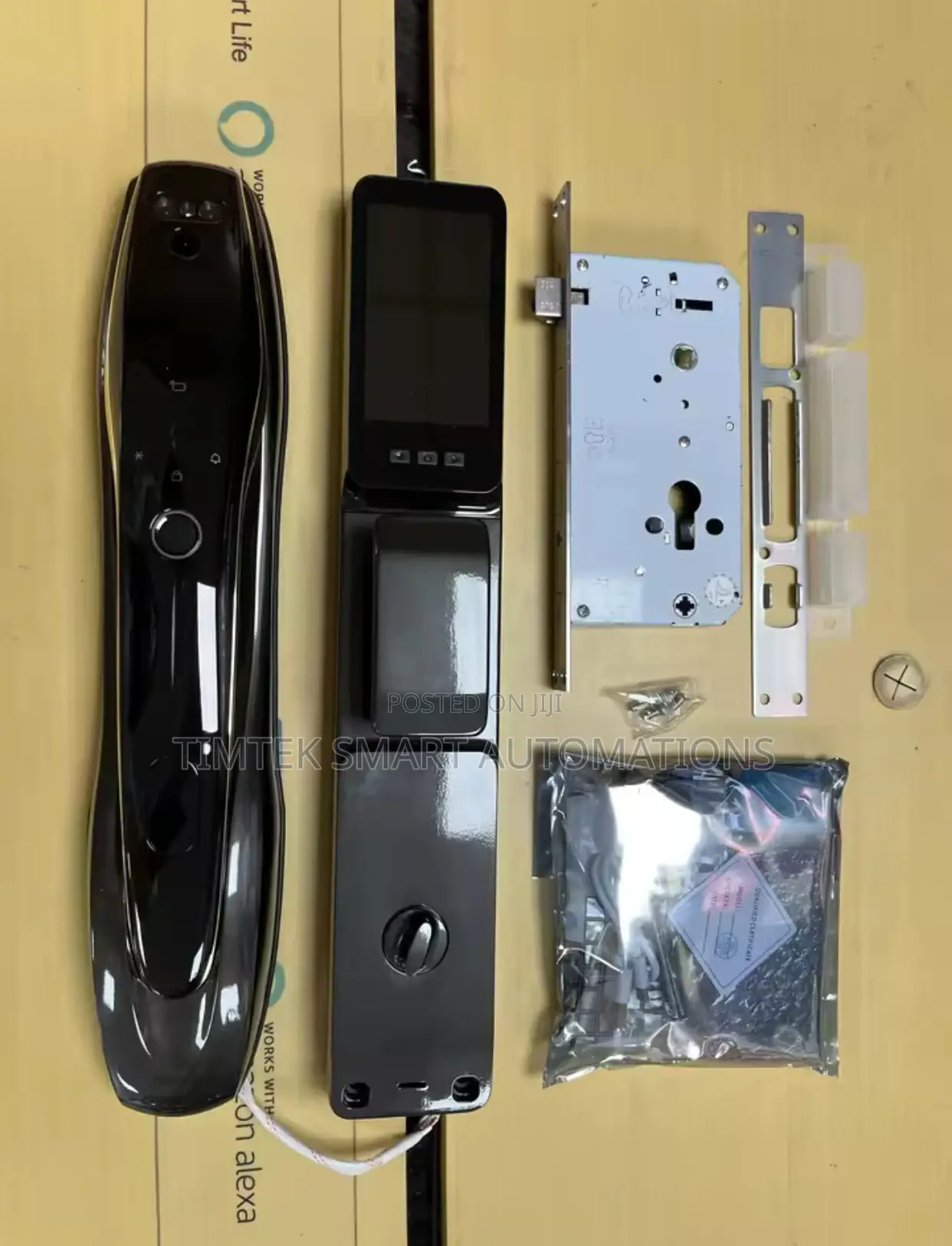 Keyless Entry Lock With Camera