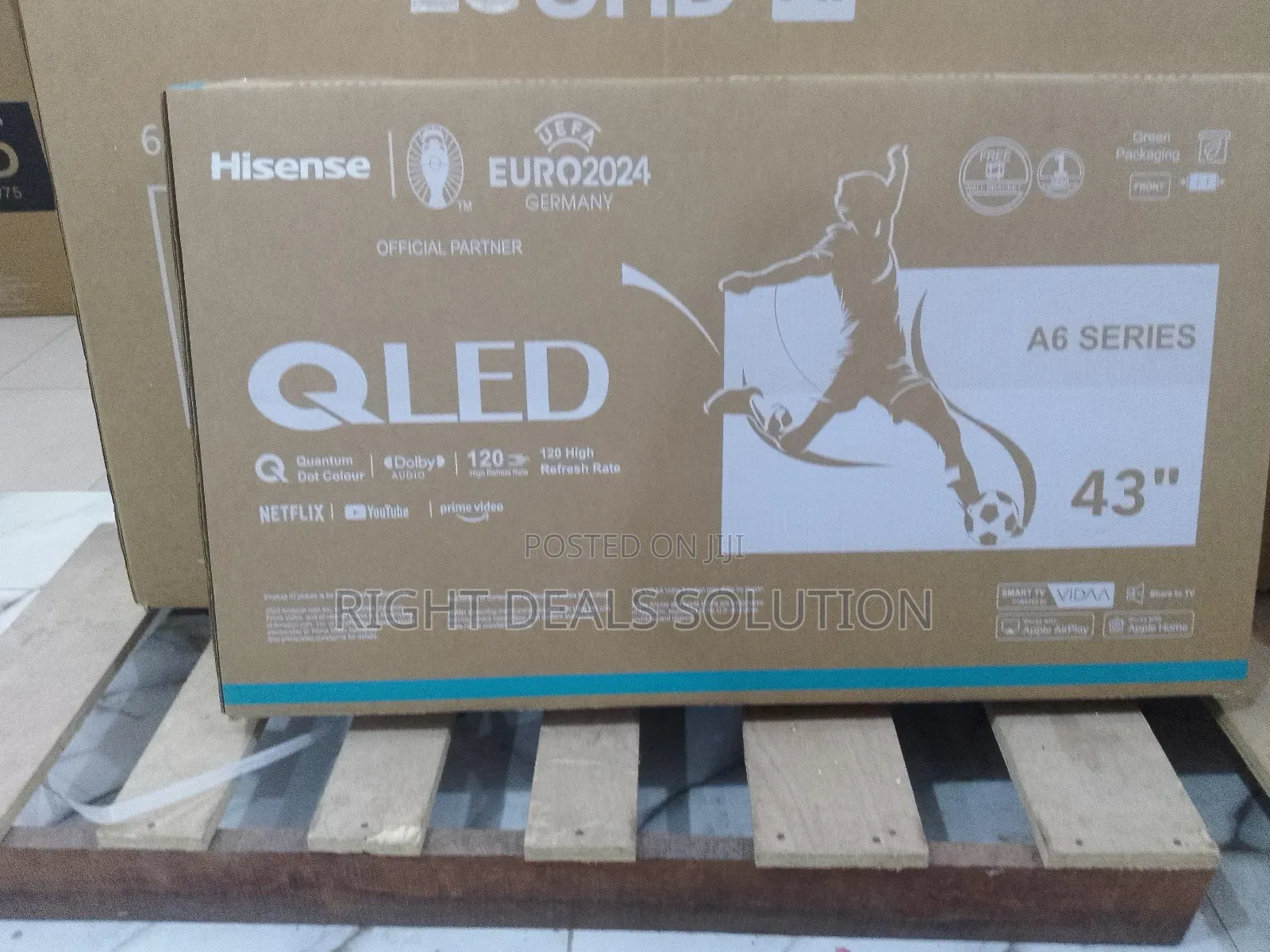 Hisense 43" Smart Tv – Compact Size, Maximum Fun