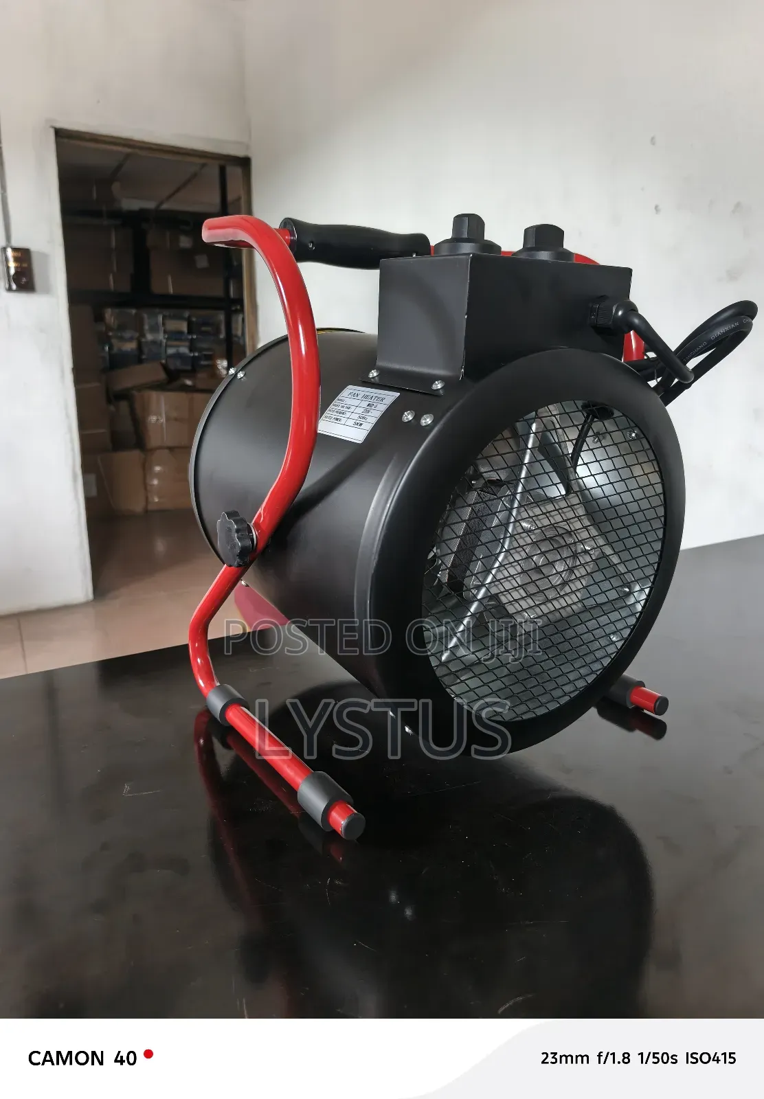 5kw Fan Heater for Industrial, Home or Poultry Use