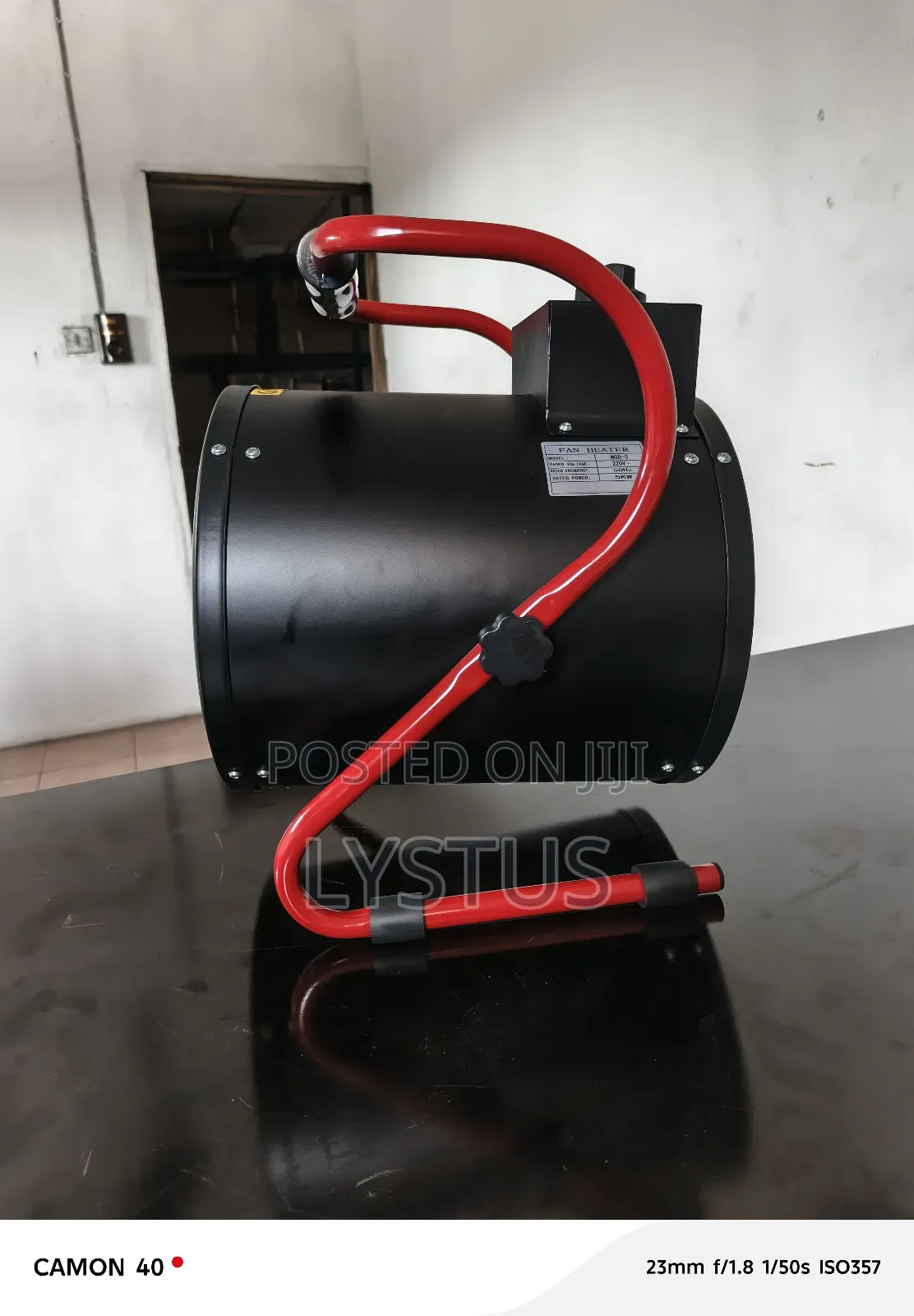 5kw Fan Heater for Industrial, Home or Poultry Use