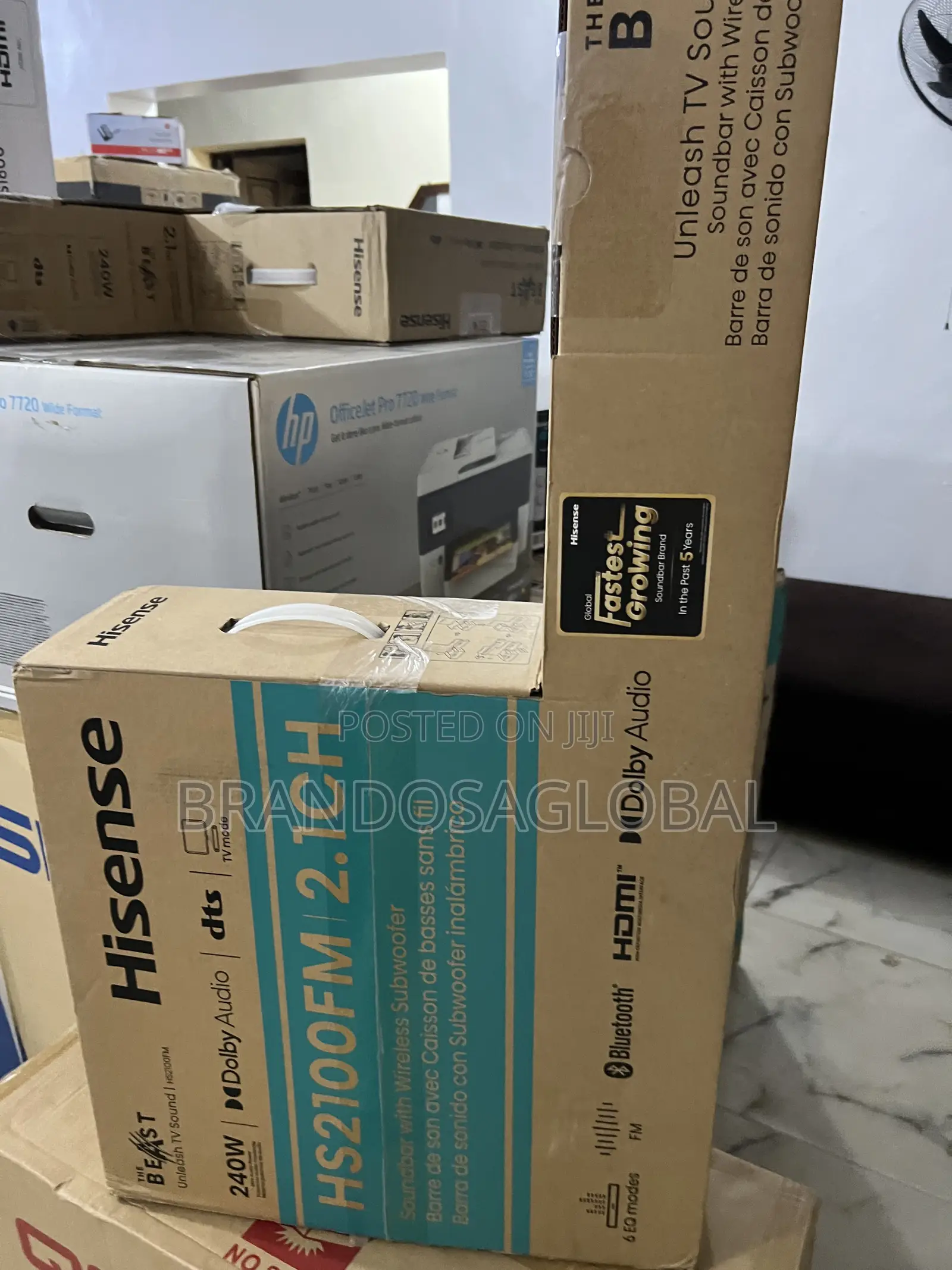Hisense 240w Soundbar – Deep Bass Home Audio Solution