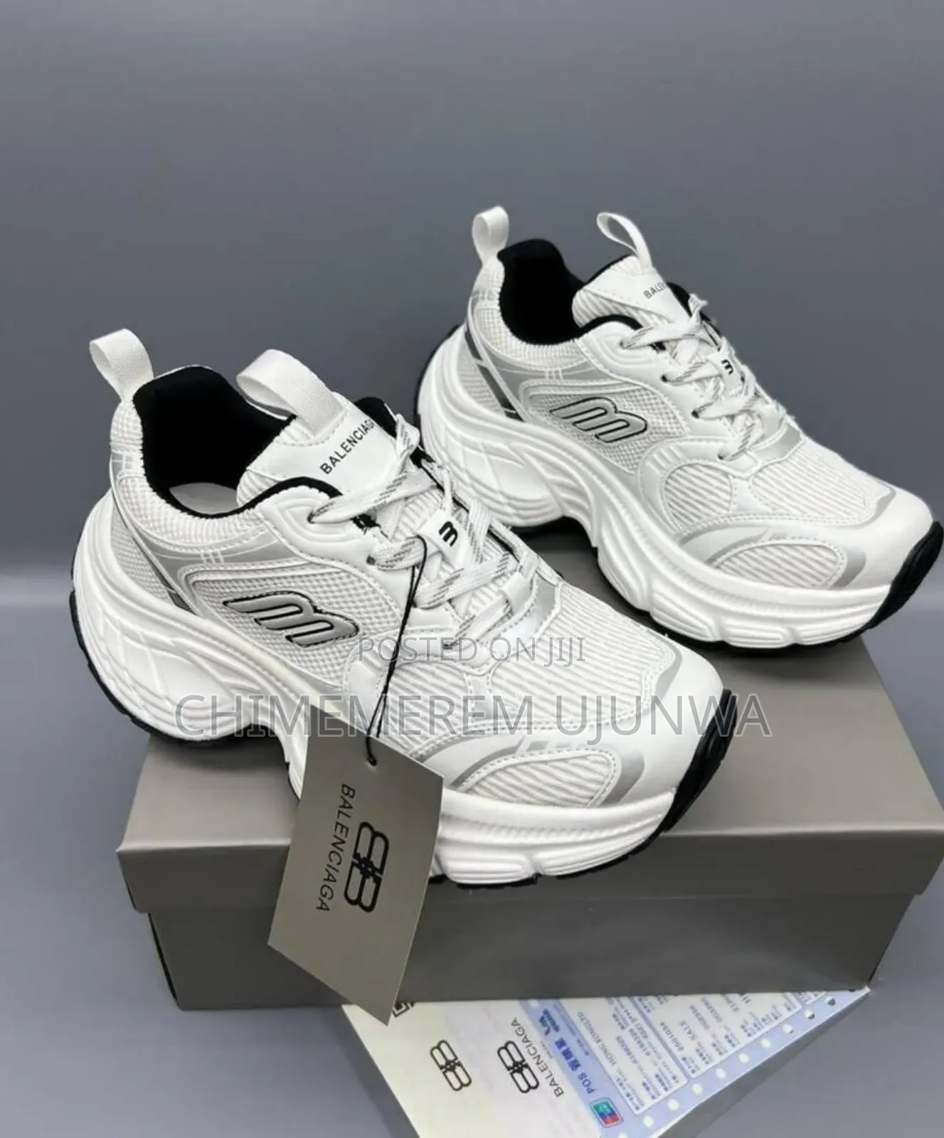 Pure White Balenciaga