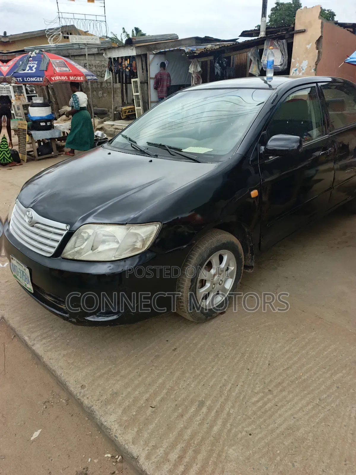 Toyota Corolla Sedan 2004 Black