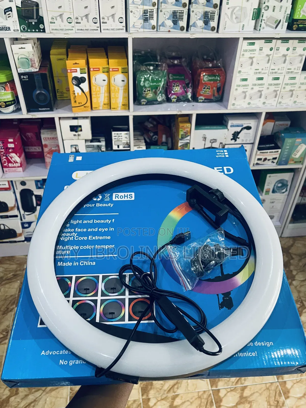 LJJ-36 RGB 14" Ring Light