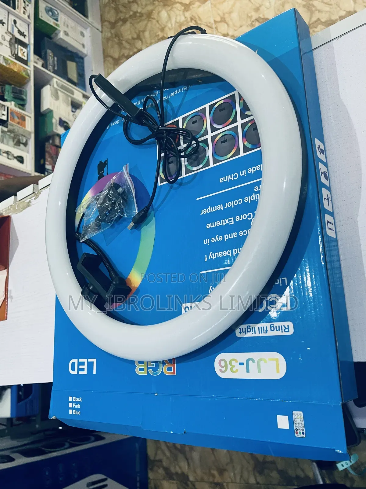 LJJ-36 RGB 14" Ring Light