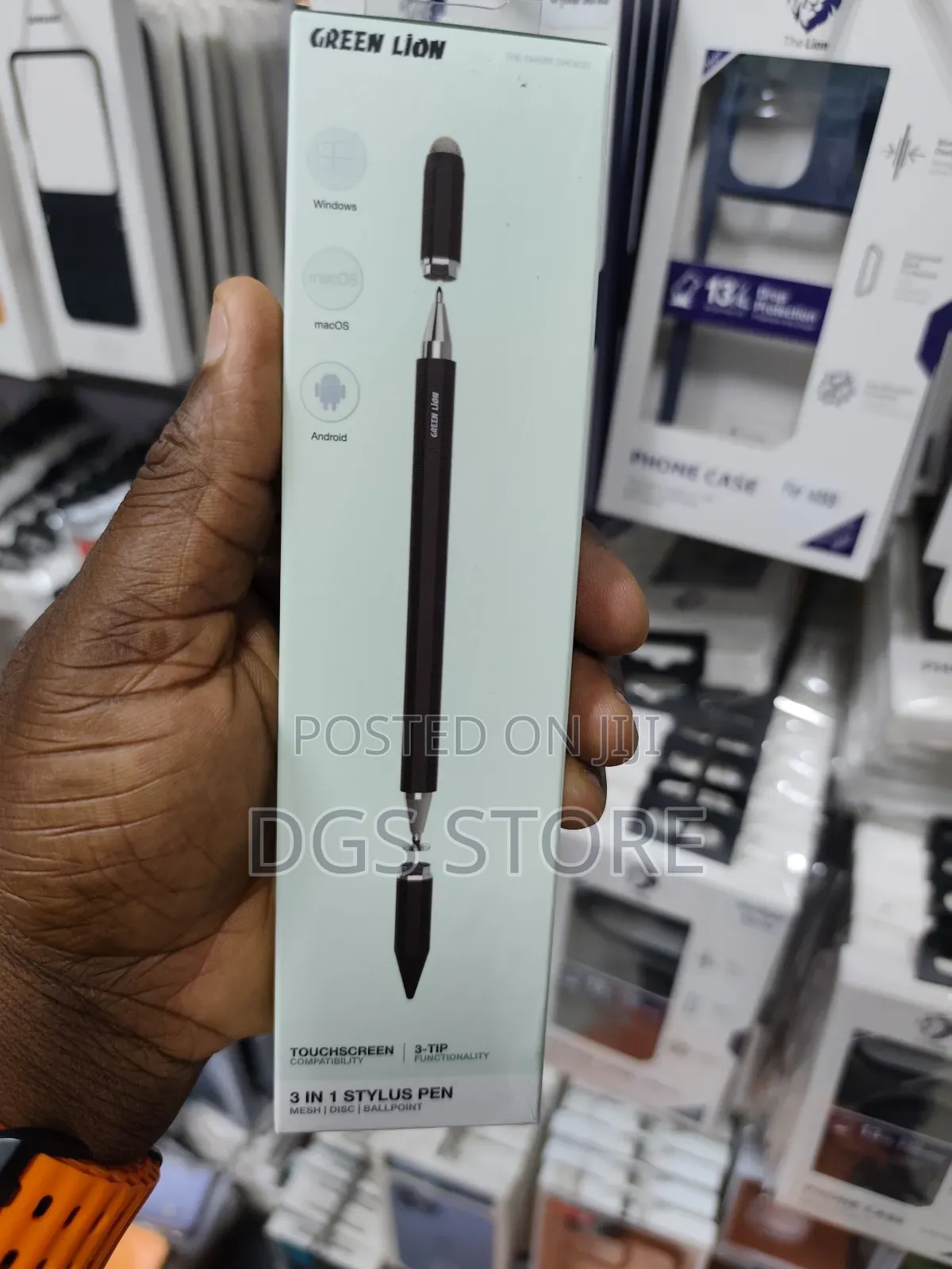 Green Lion 3in1 Stylus Pen