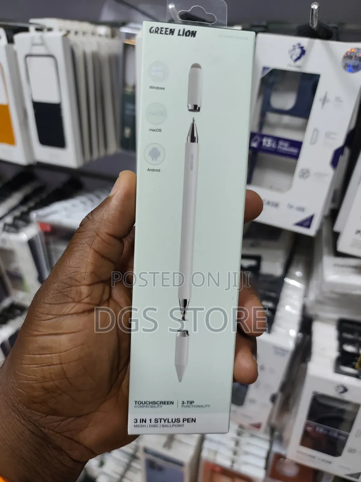 Green Lion 3in1 Stylus Pen