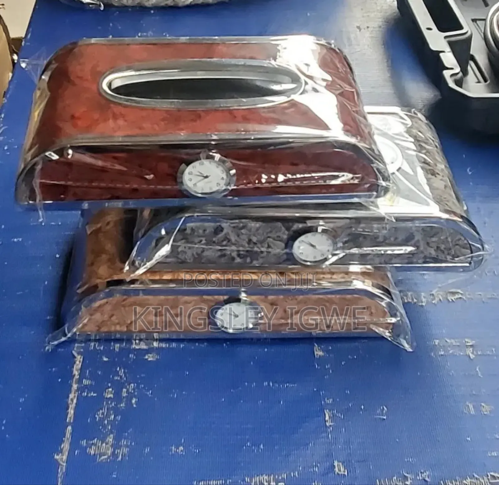 Car Tissue Box With Matching Steering Wheel Cover