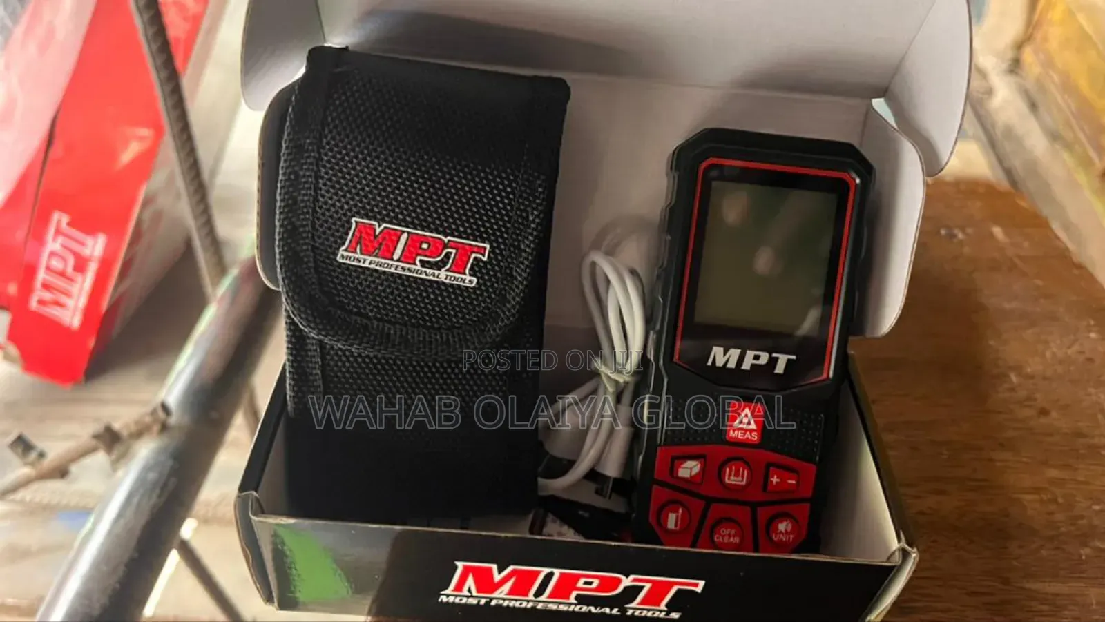 MPT Laser Distance Meter 100m – High-Precision Measuring Tool
