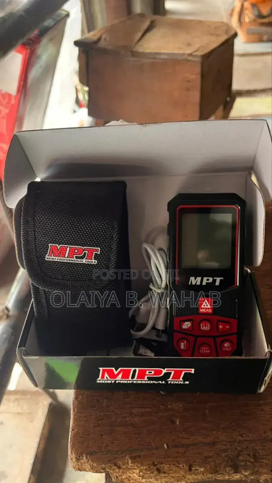 MPT Laser Distance Meter 100m – High-Precision Measuring Tool