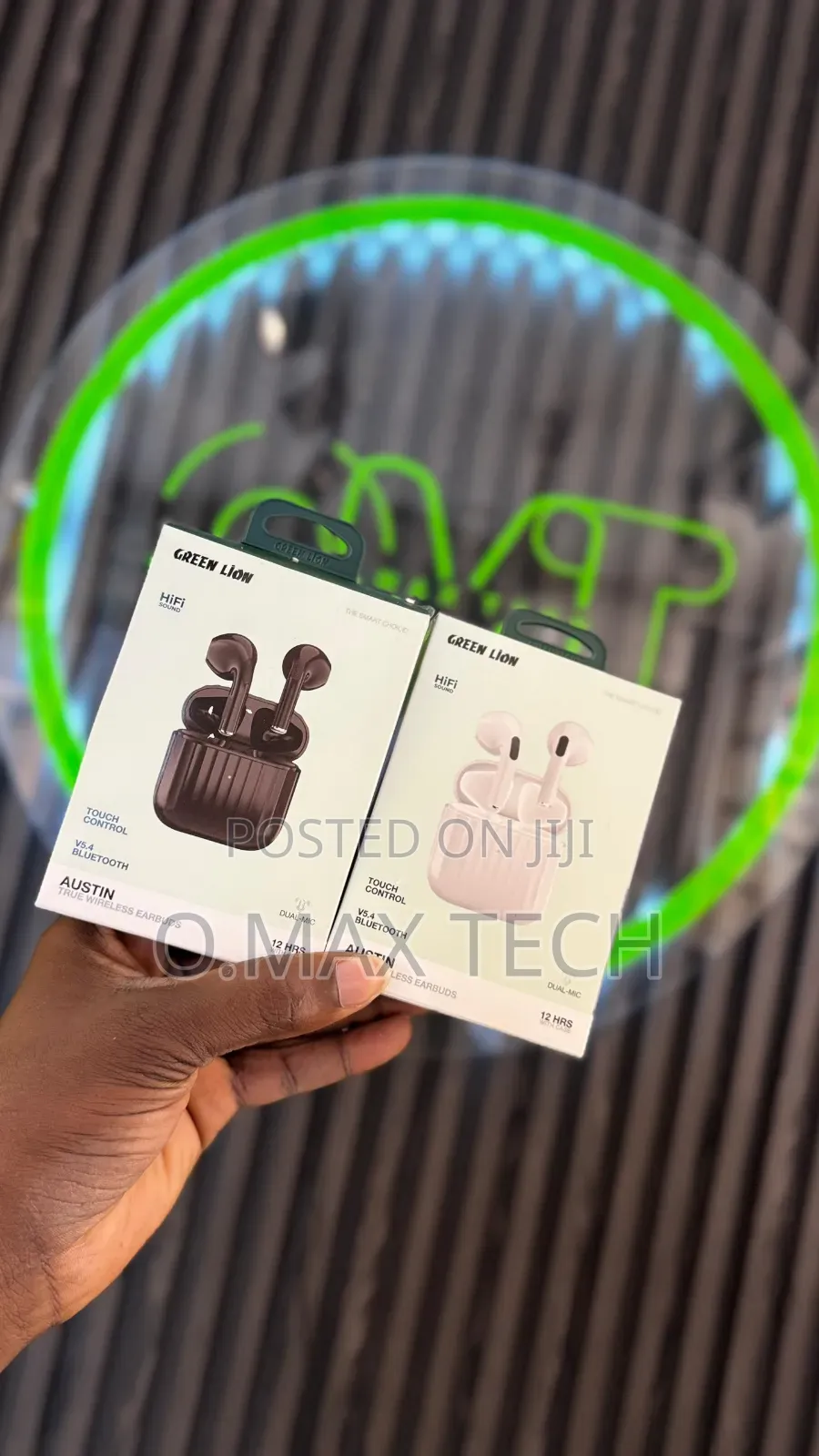 Green Lion Austin True Wireless Earbuds With Built-in Microphone